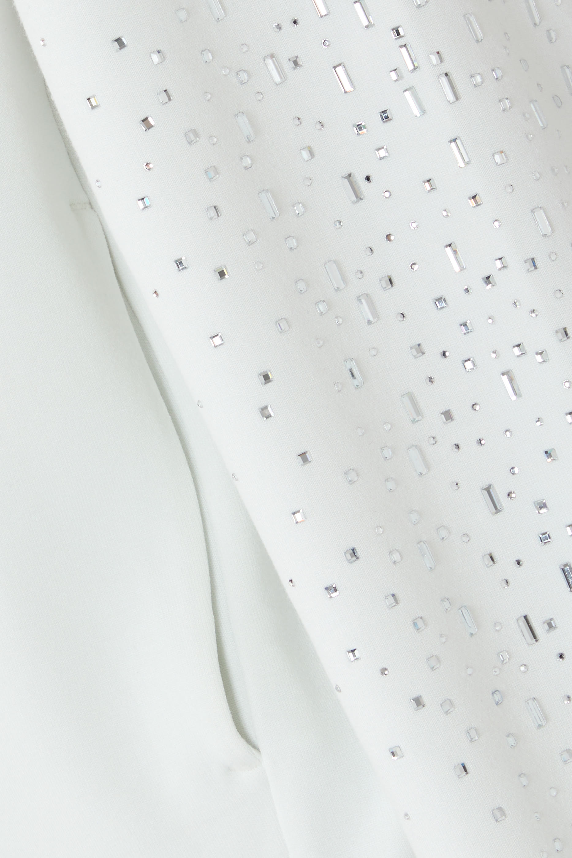 EA7 Logo Strass-Detail Sweatshirt 