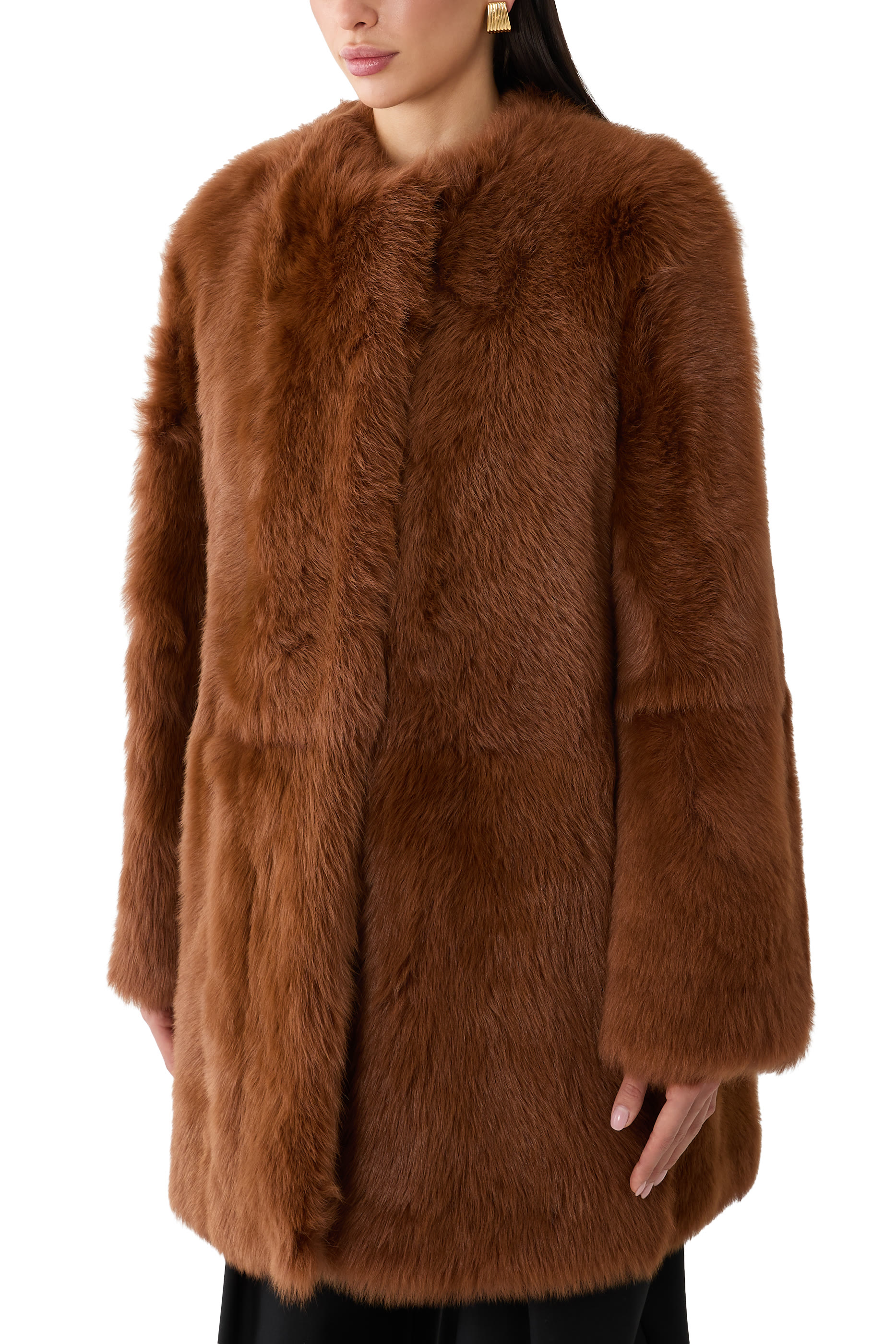 Silky Shearling Jacket