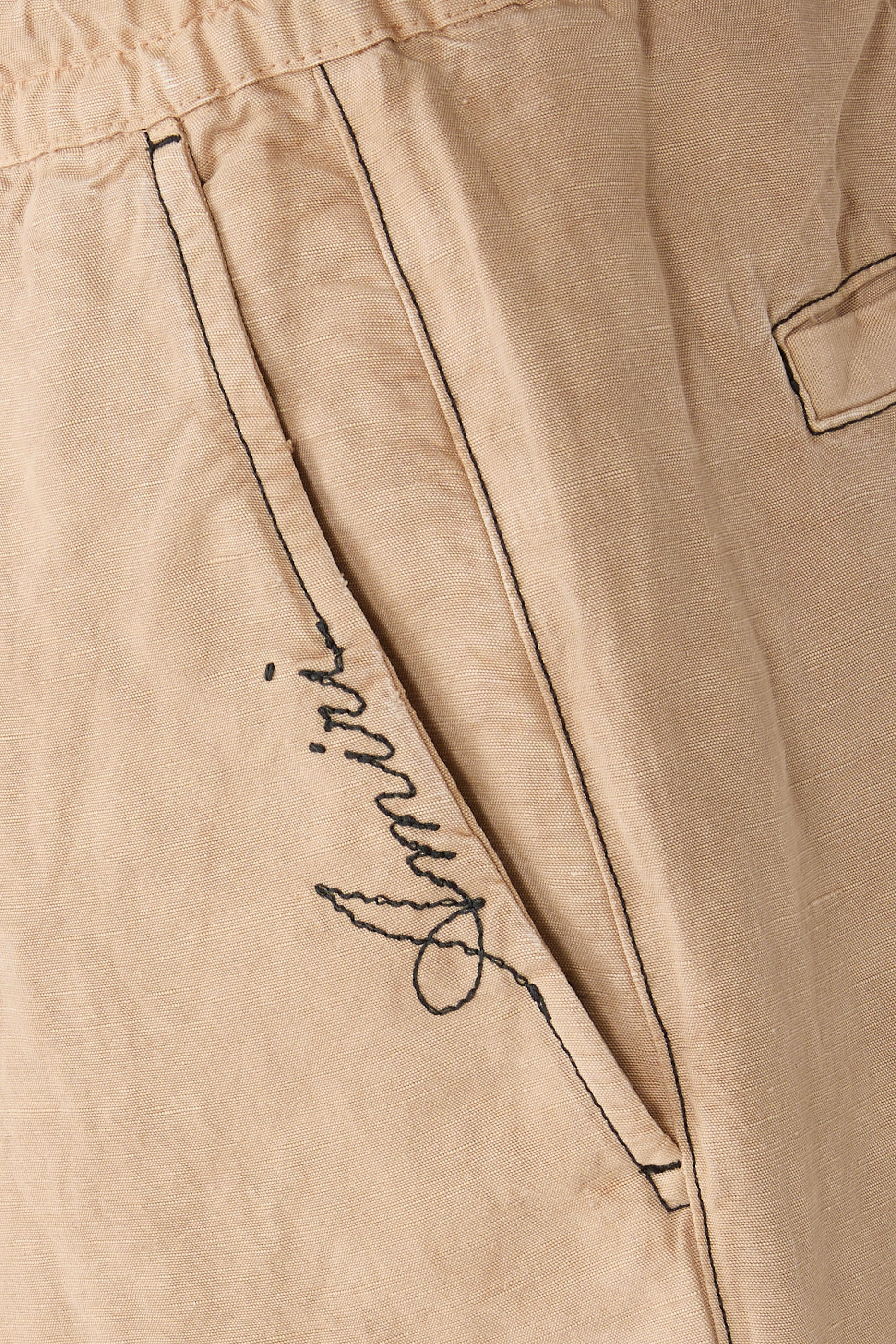 Script Casual Pants