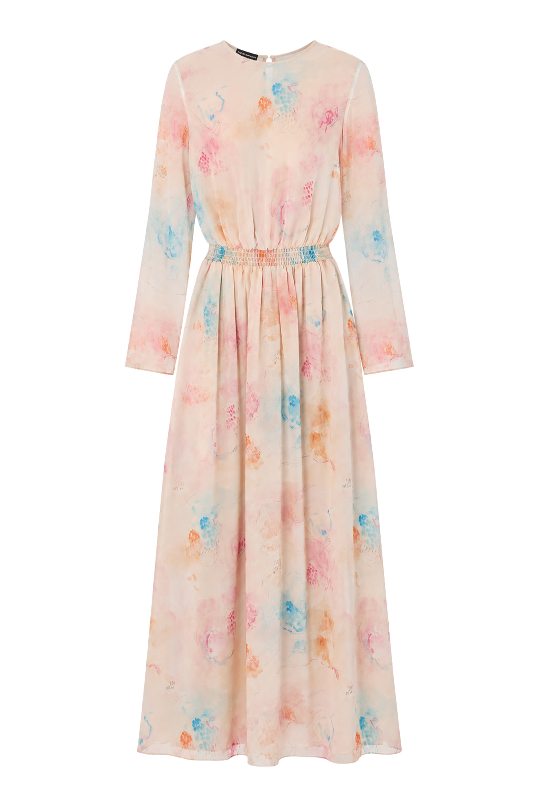 Blossom Print Chiffon Dress