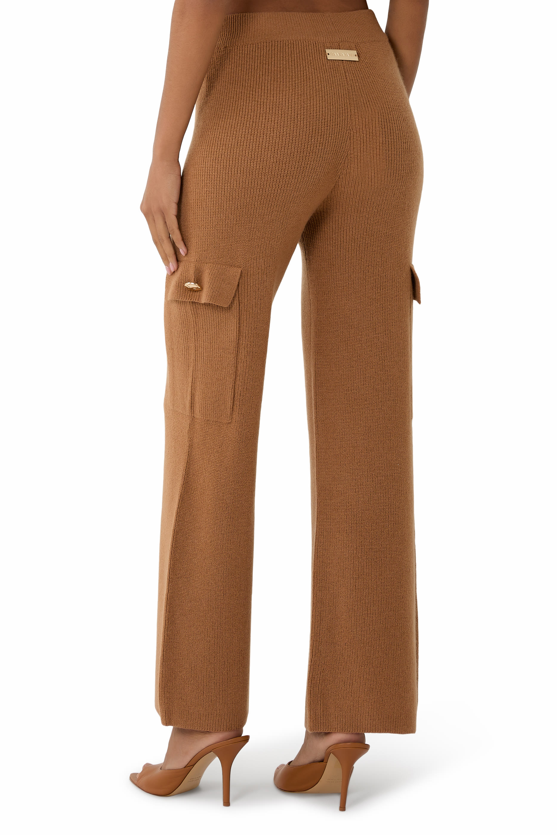 Cargo Pants with Button Detail