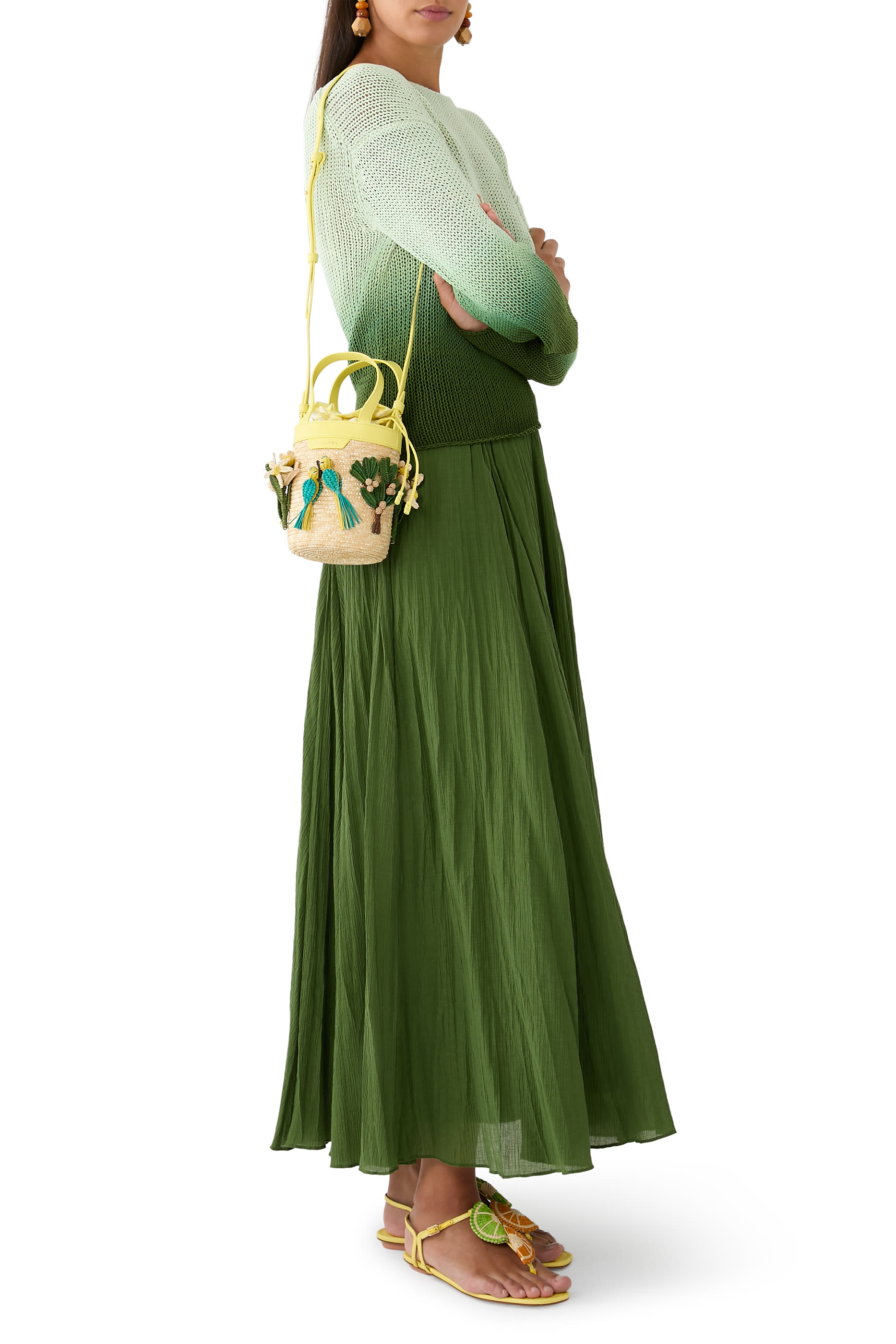 Birdsong Mini Bucket Bag