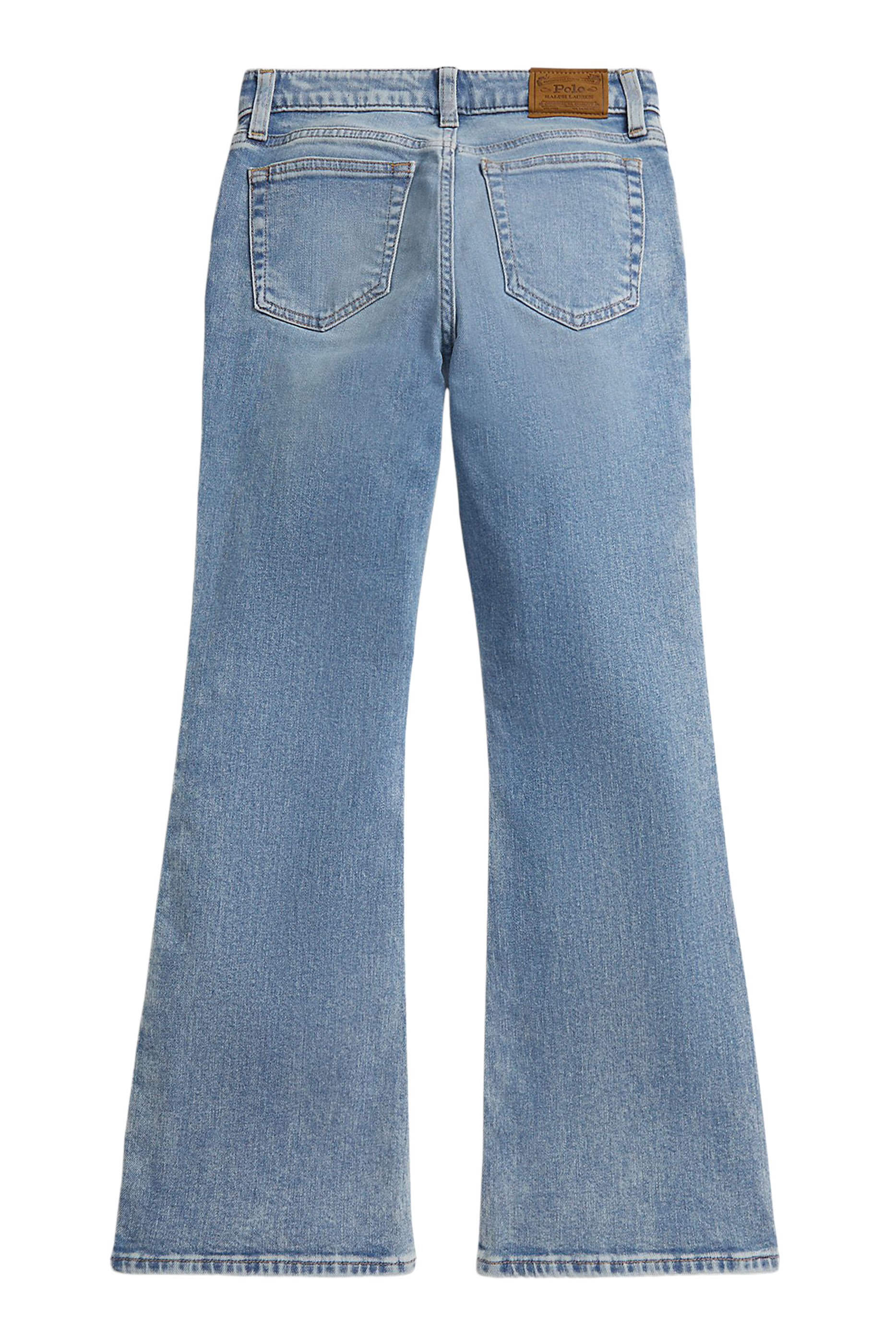  Kids Flared Stretch Denim Jeans
