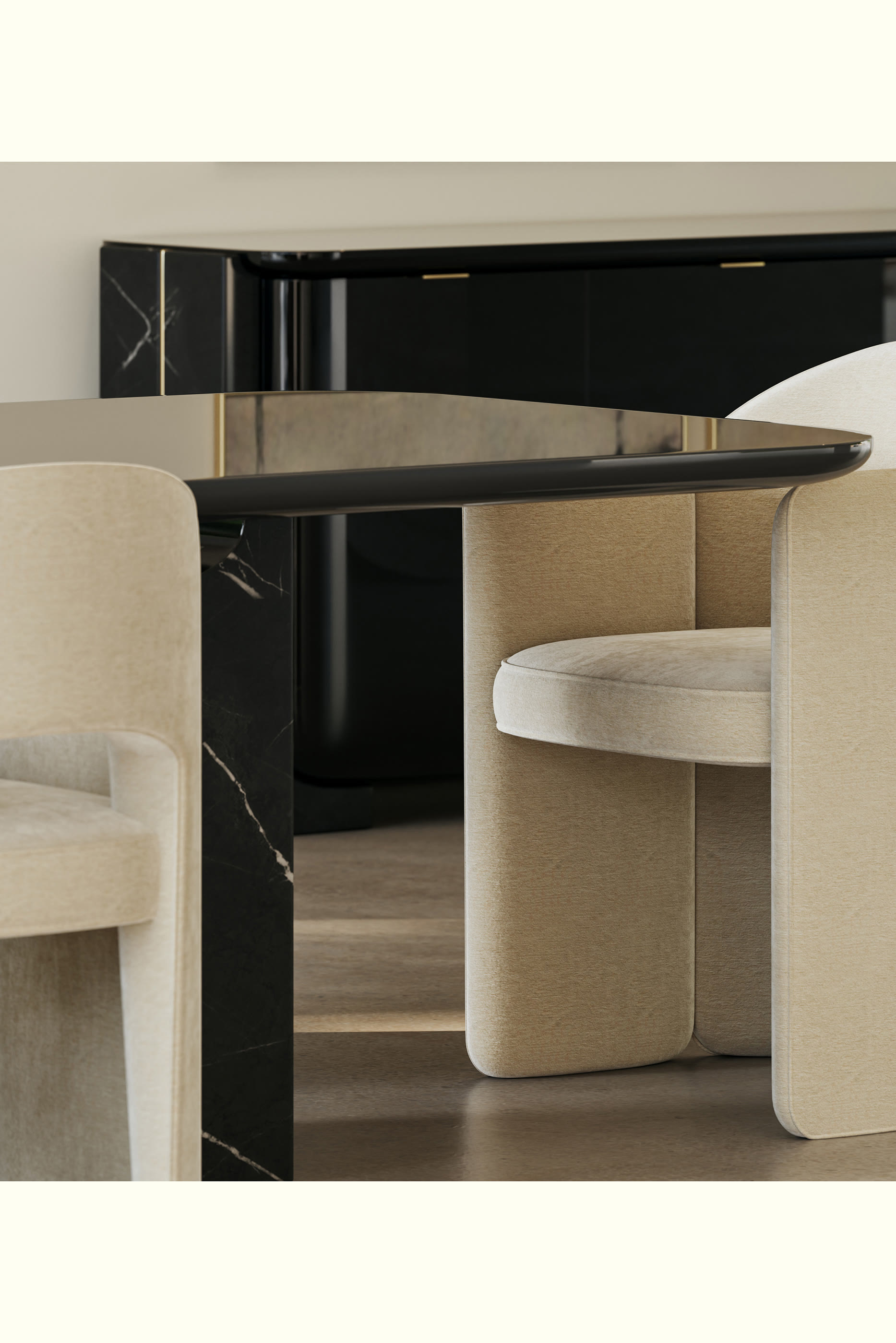 Overlap Dining Table