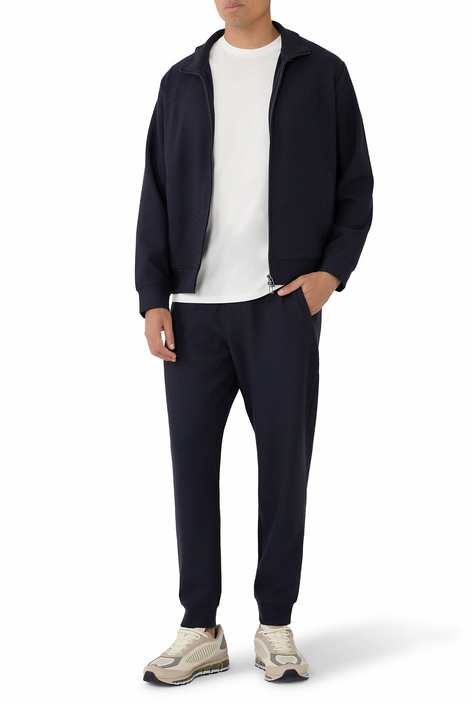 Logo Zip-Up Sweatshirt