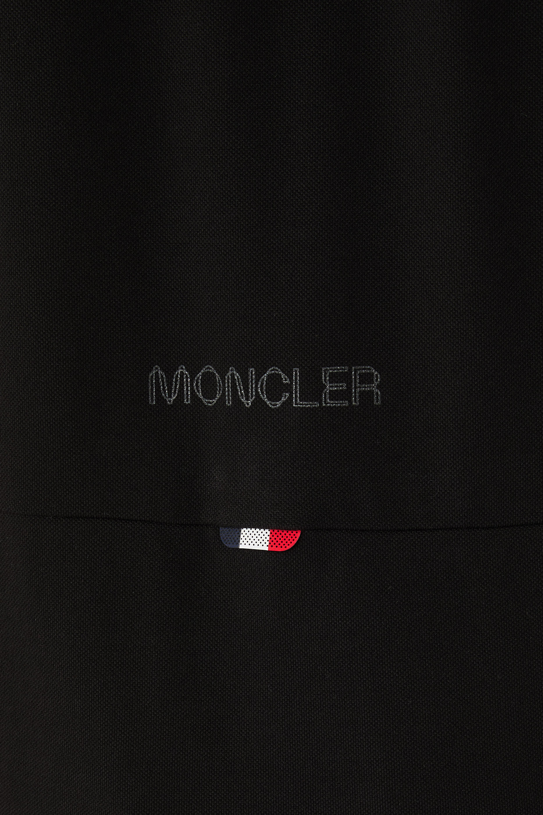 Logo Patch Cotton Polo Shirt