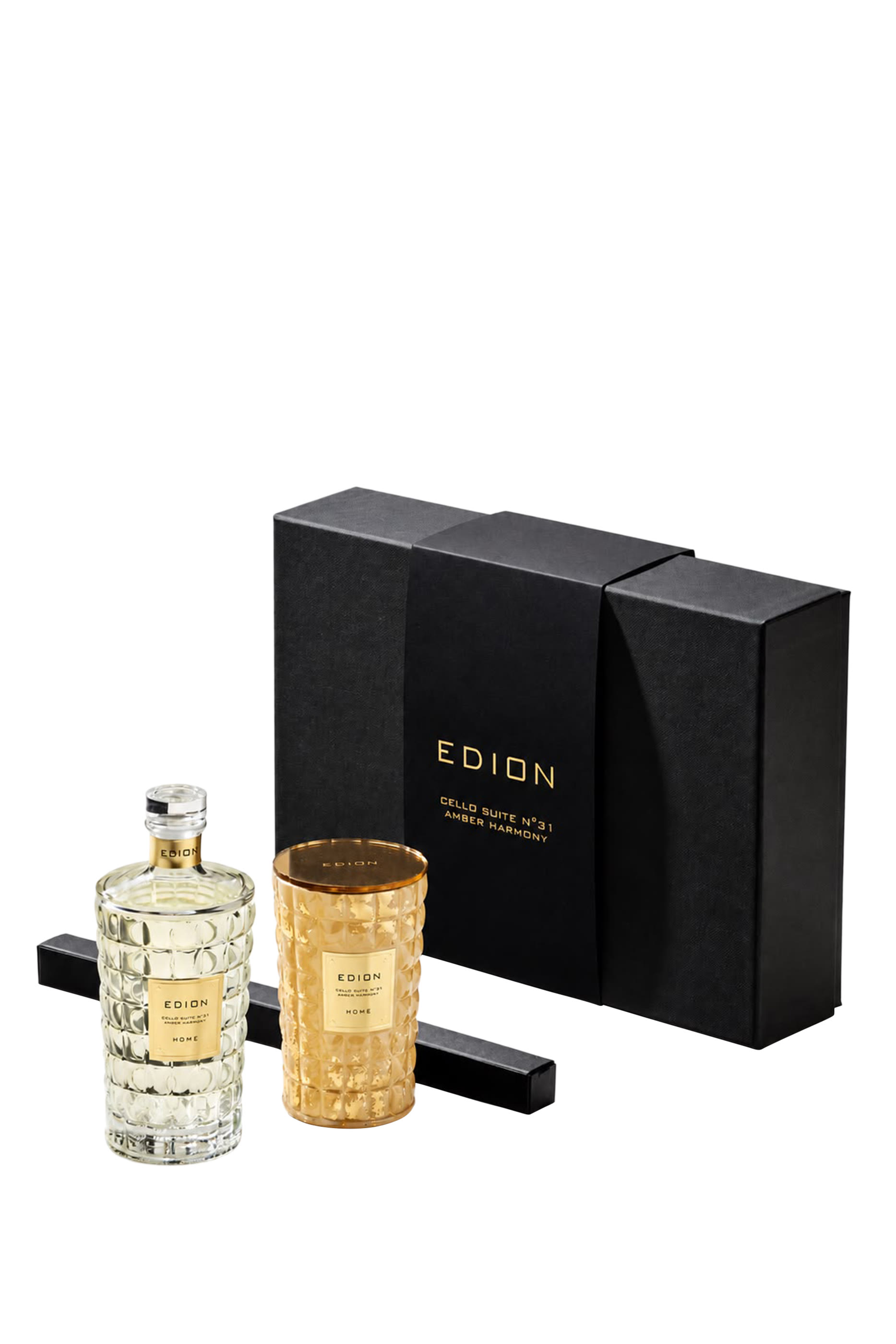 Cello Suite N.31 Amber Harmony Diffuser & Candle Set