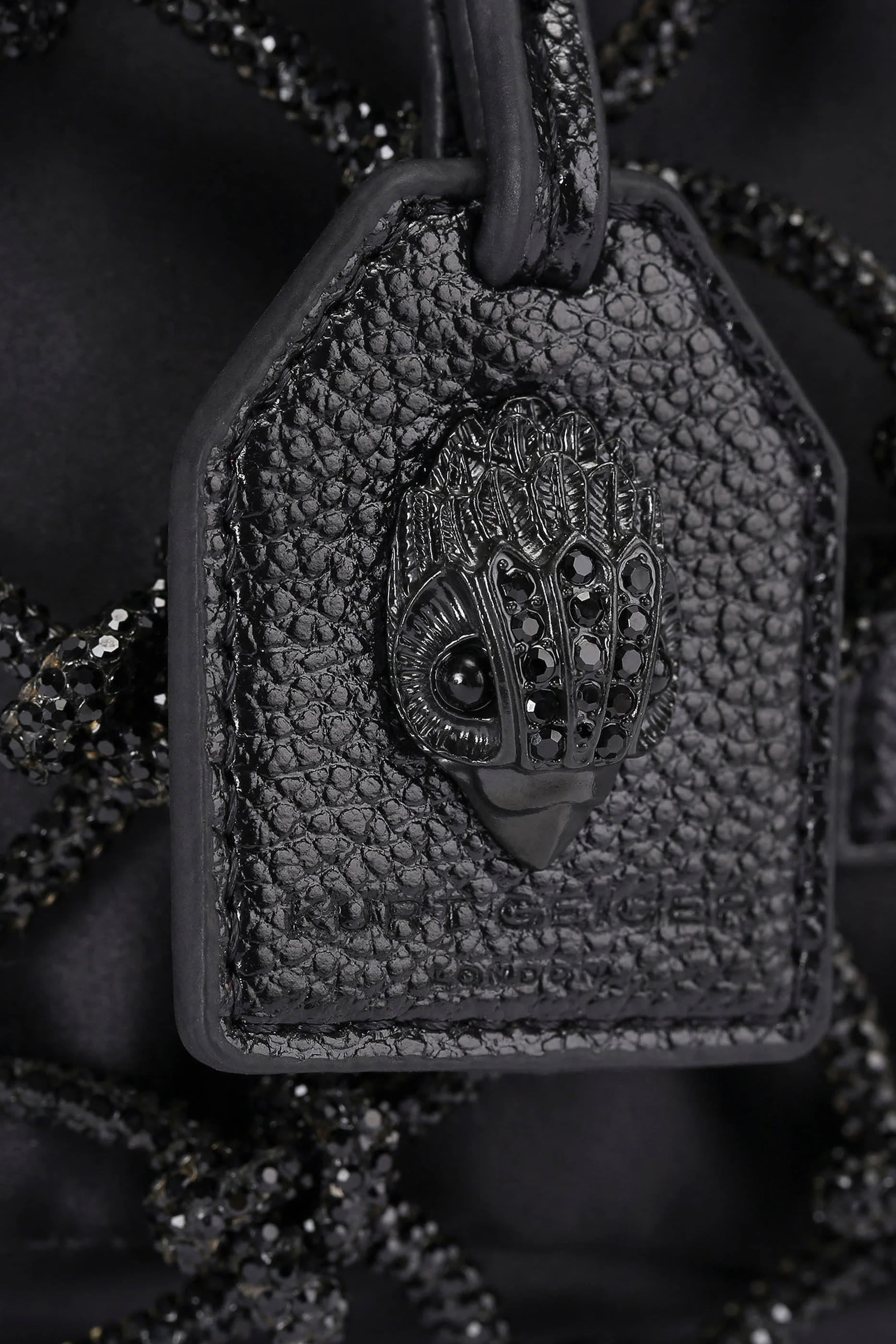 Small Macrame Crystal Bag