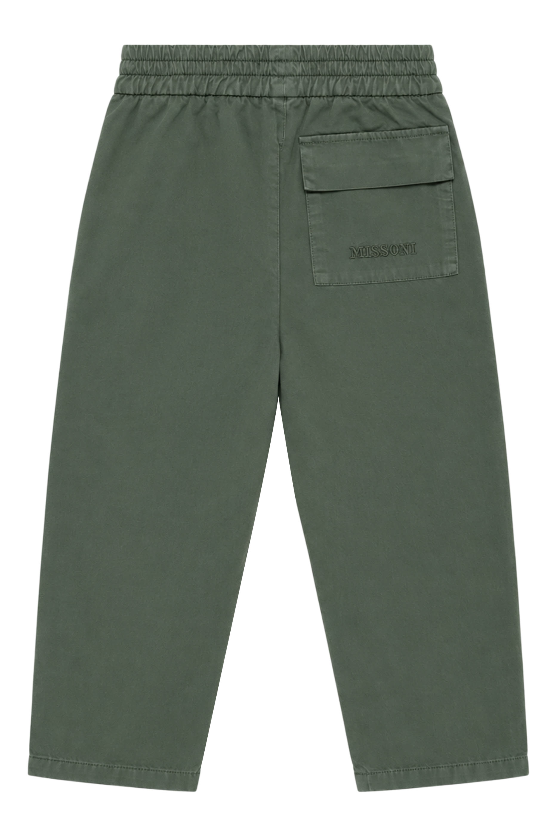 Kids Cotton Logo Pants