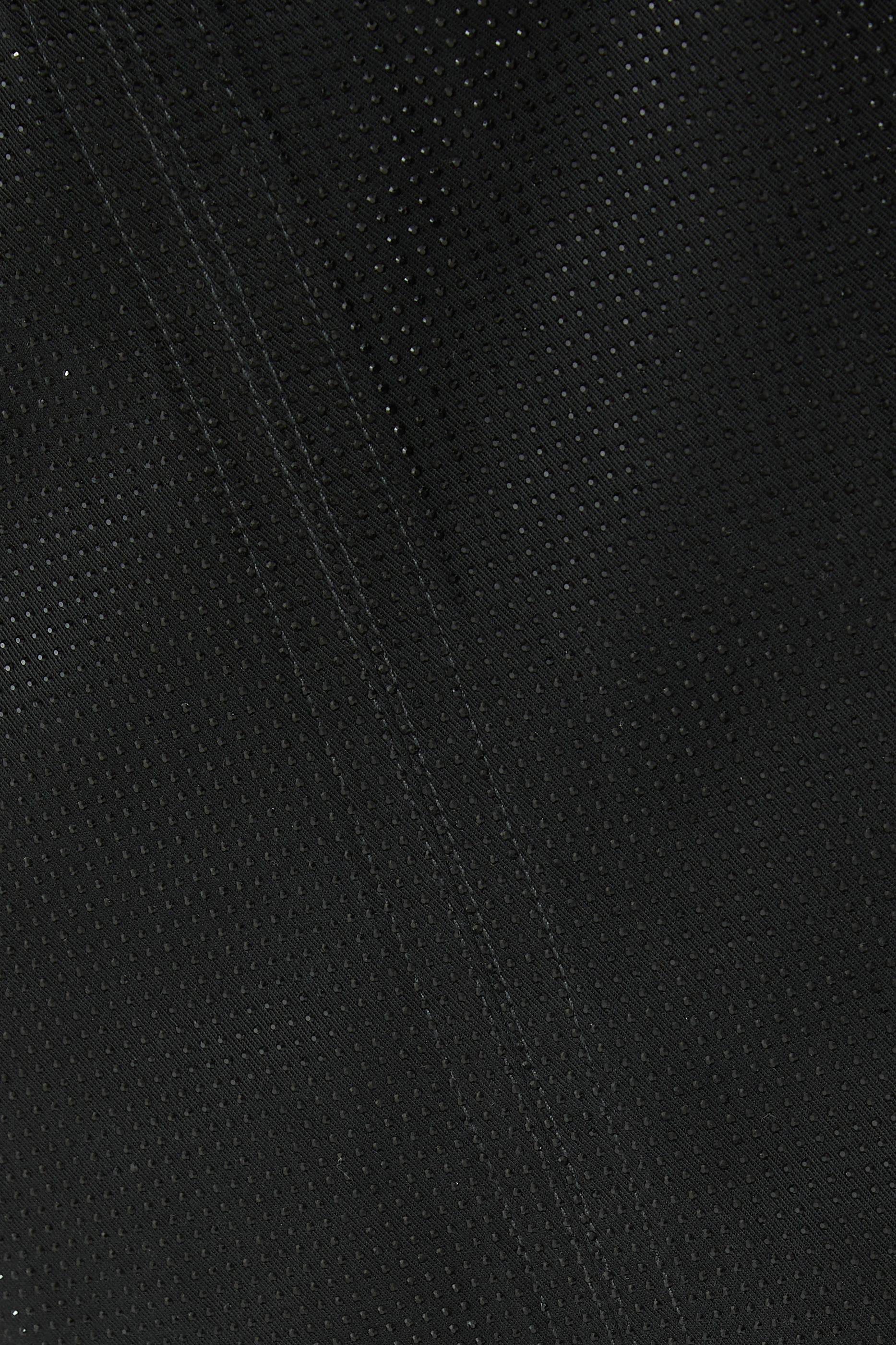 Long Drill Skirt with All-Over Micro Studs 