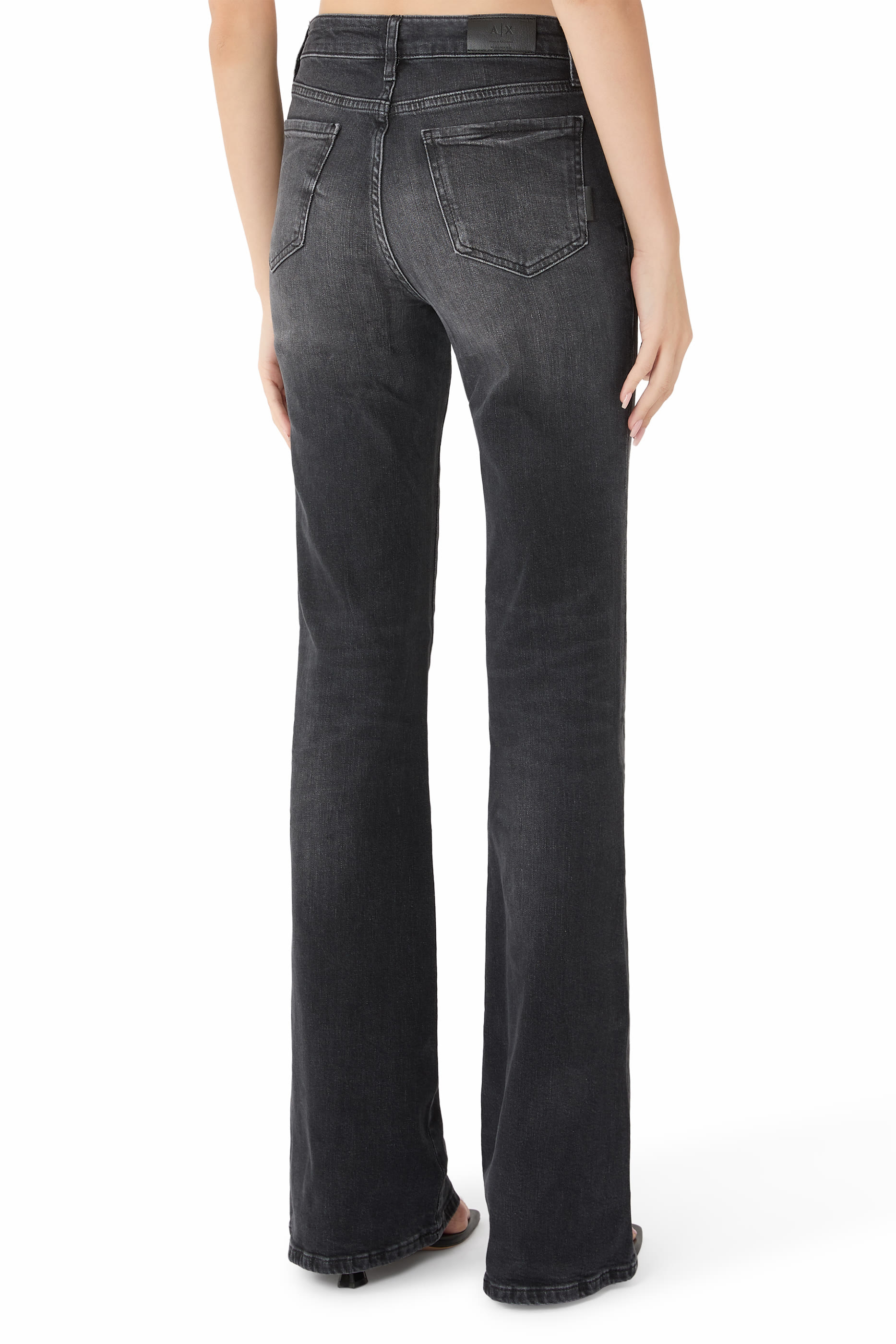Flared Ultra Stretch 5-Pocket Pants