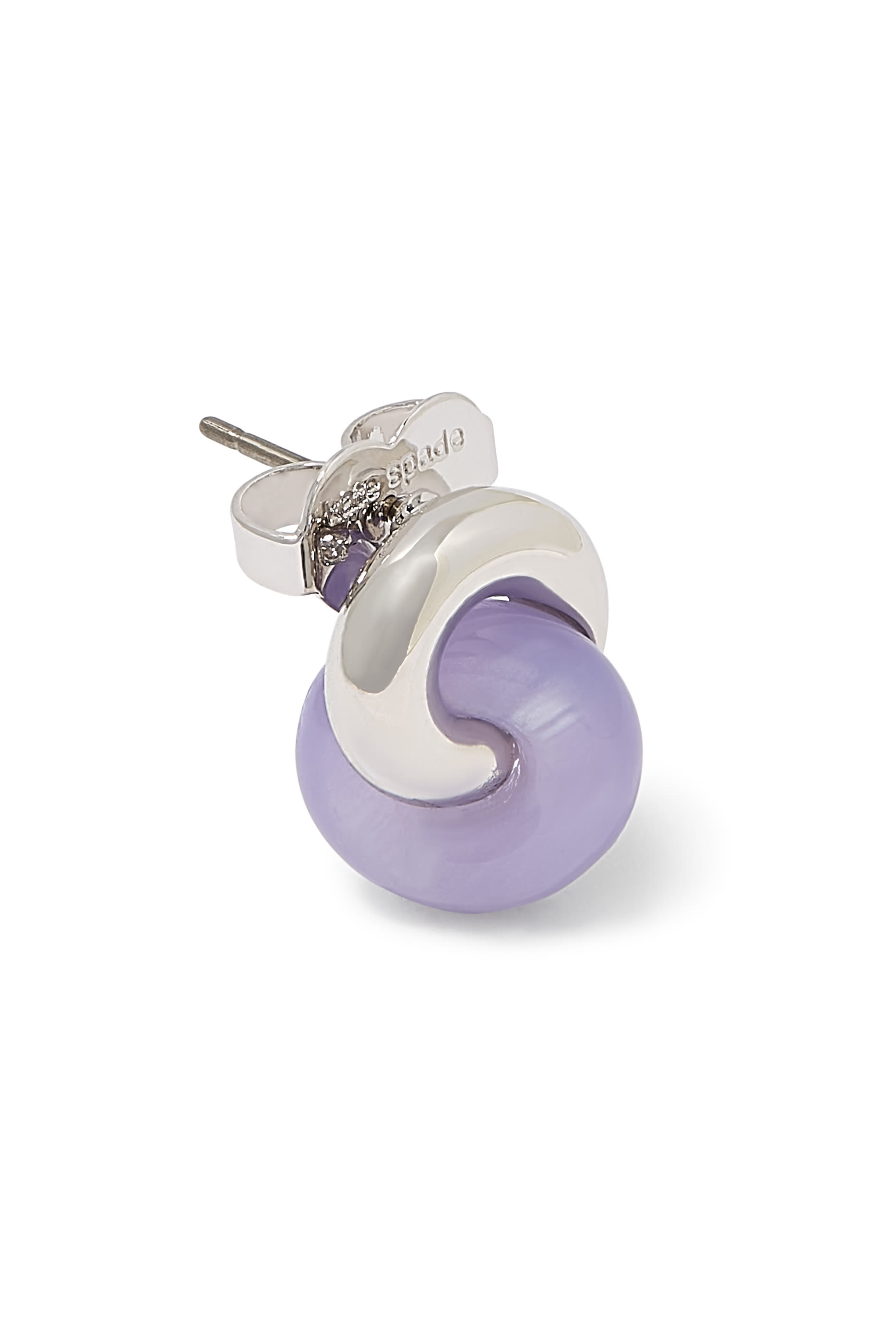 Interlock Studs, Titanium Posts & Cubic Zirconia, Acetate