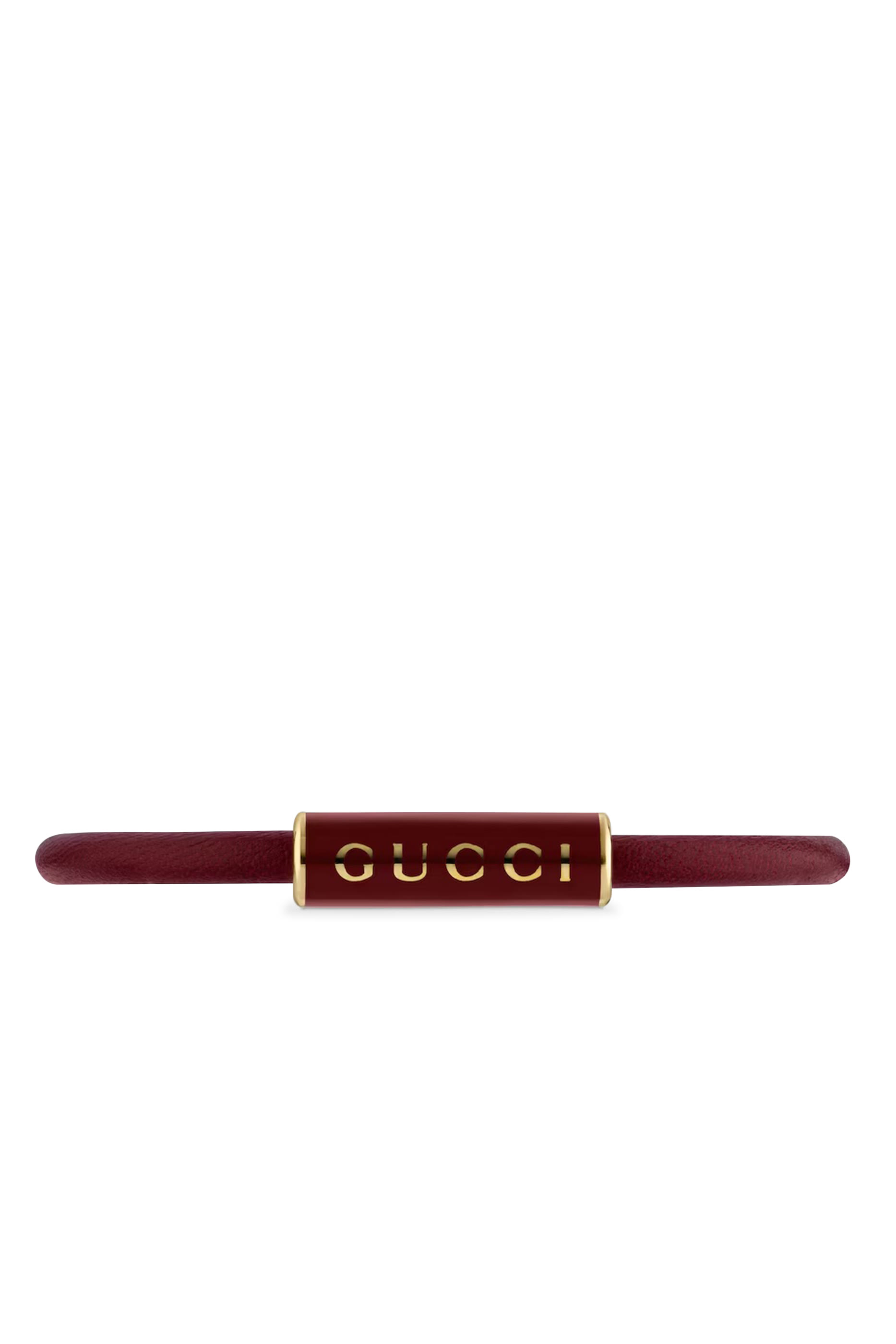 Logo Leather Bracelet
