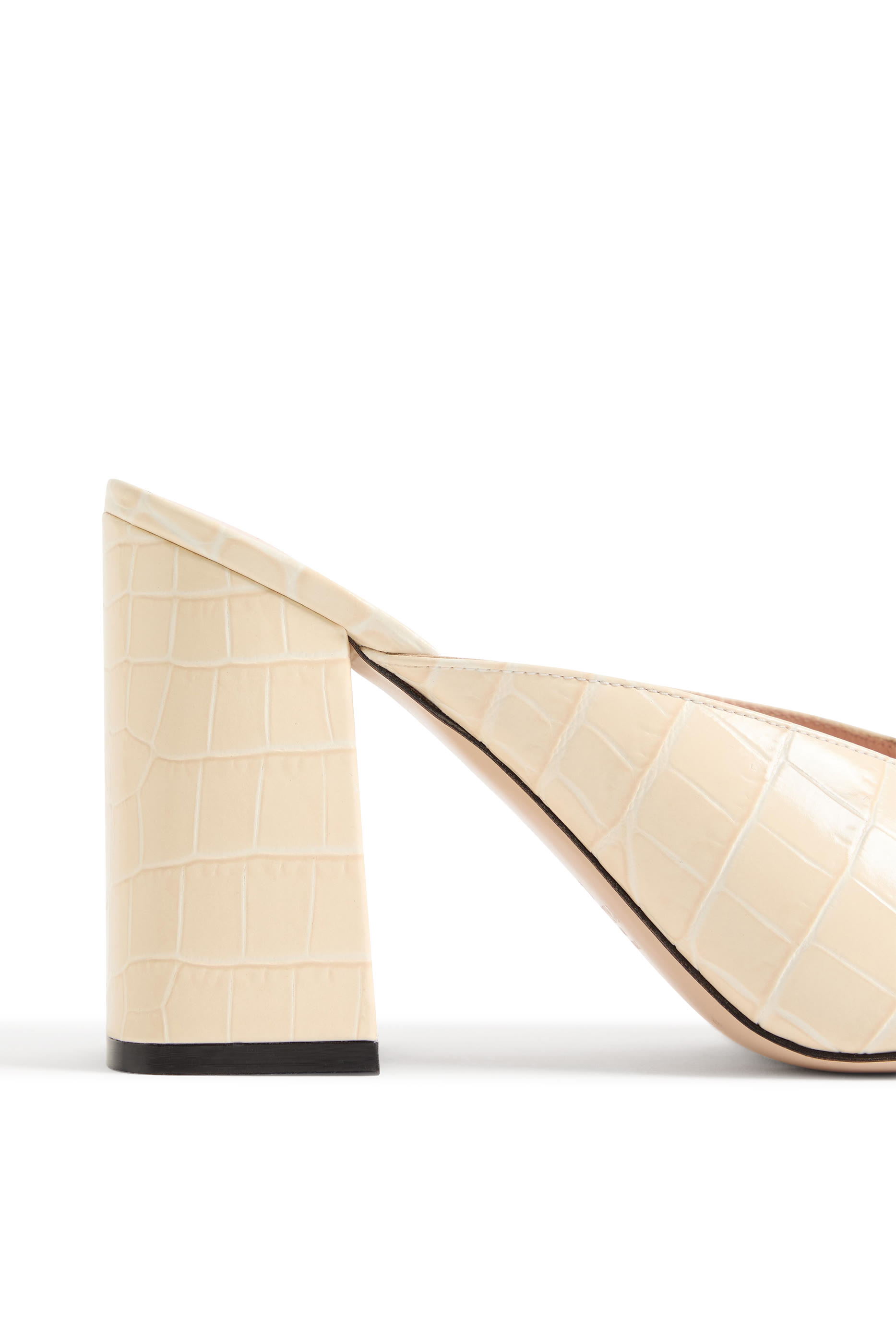 VLogo 95 Signature Slide Sandals in Printed Calfskin