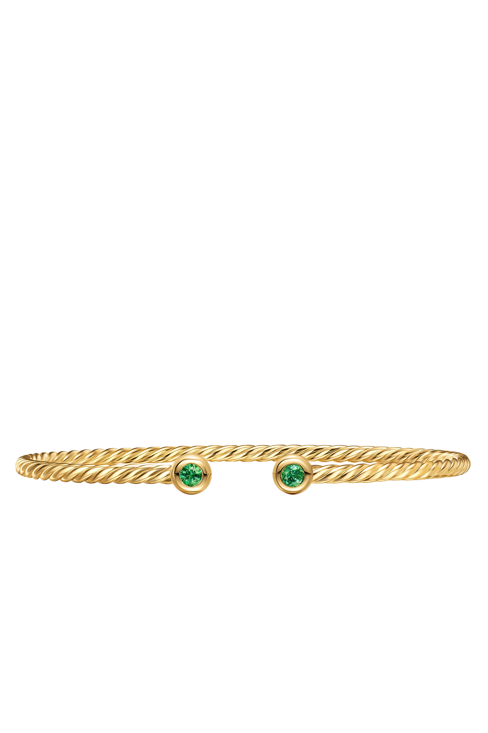  Micro Cablespira® Flex Bracelet, 18K Yellow Gold