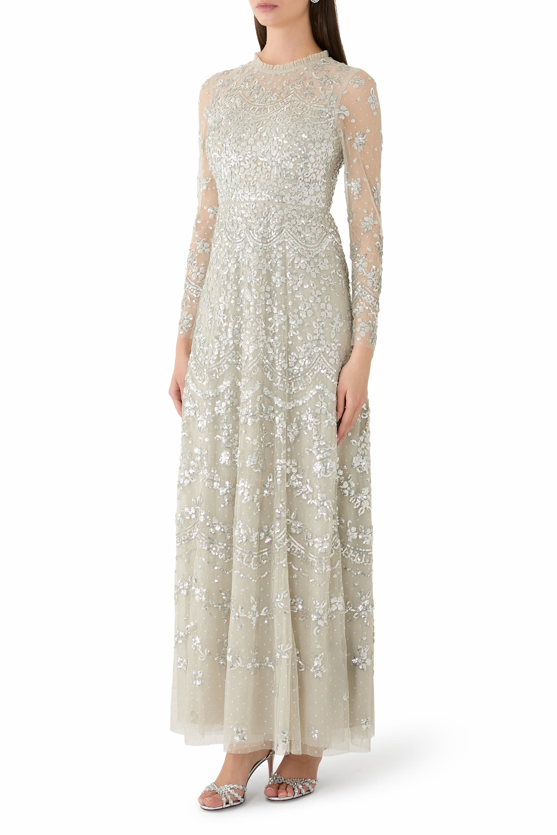 Freya Long Sleeves Gown