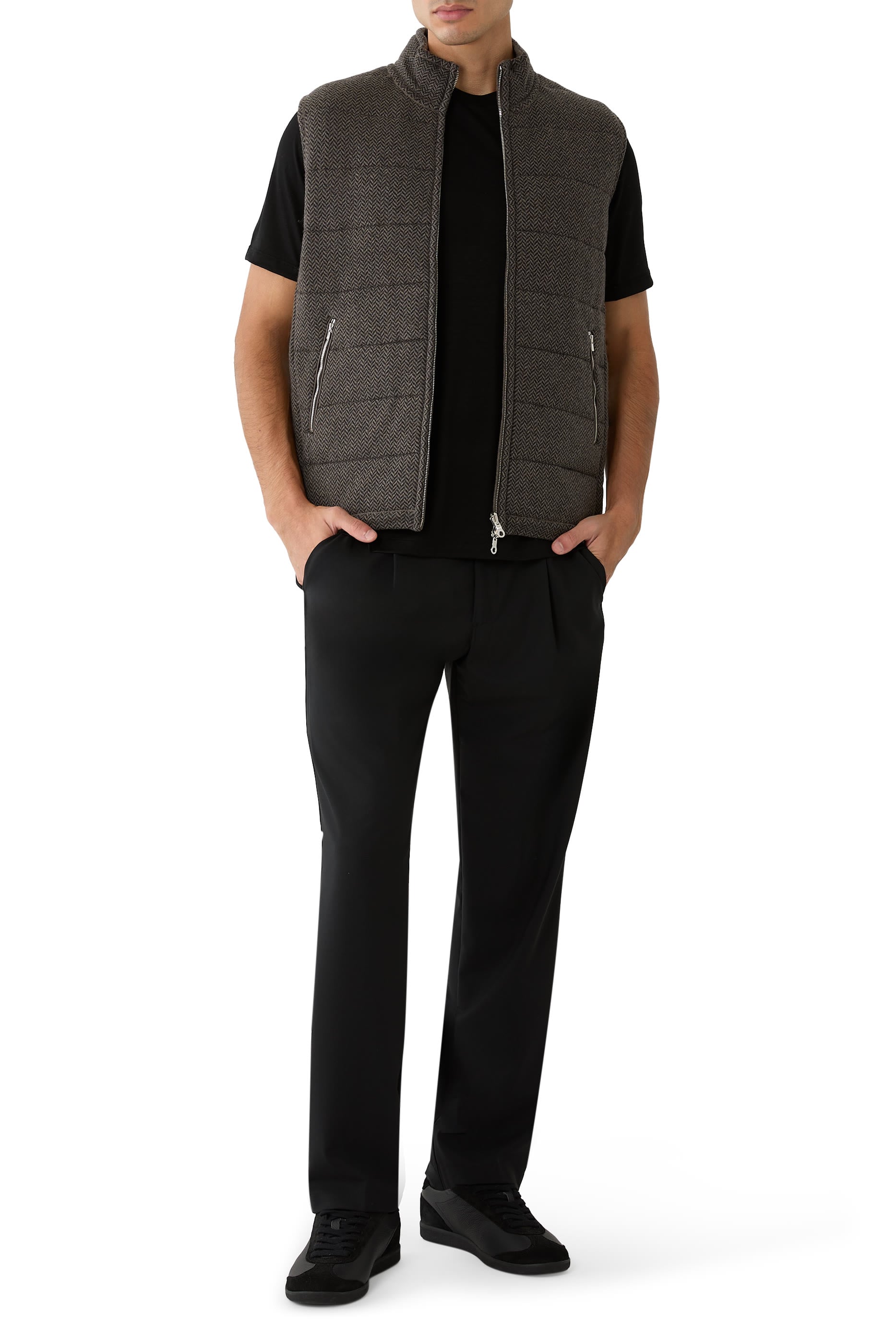 Wool Gabardine Trousers