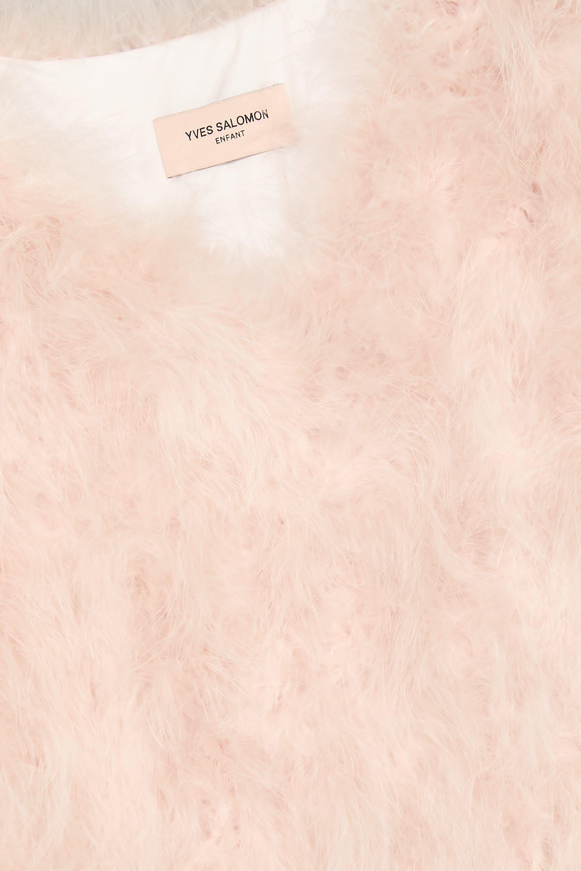 Kids Short Feather Jacket 