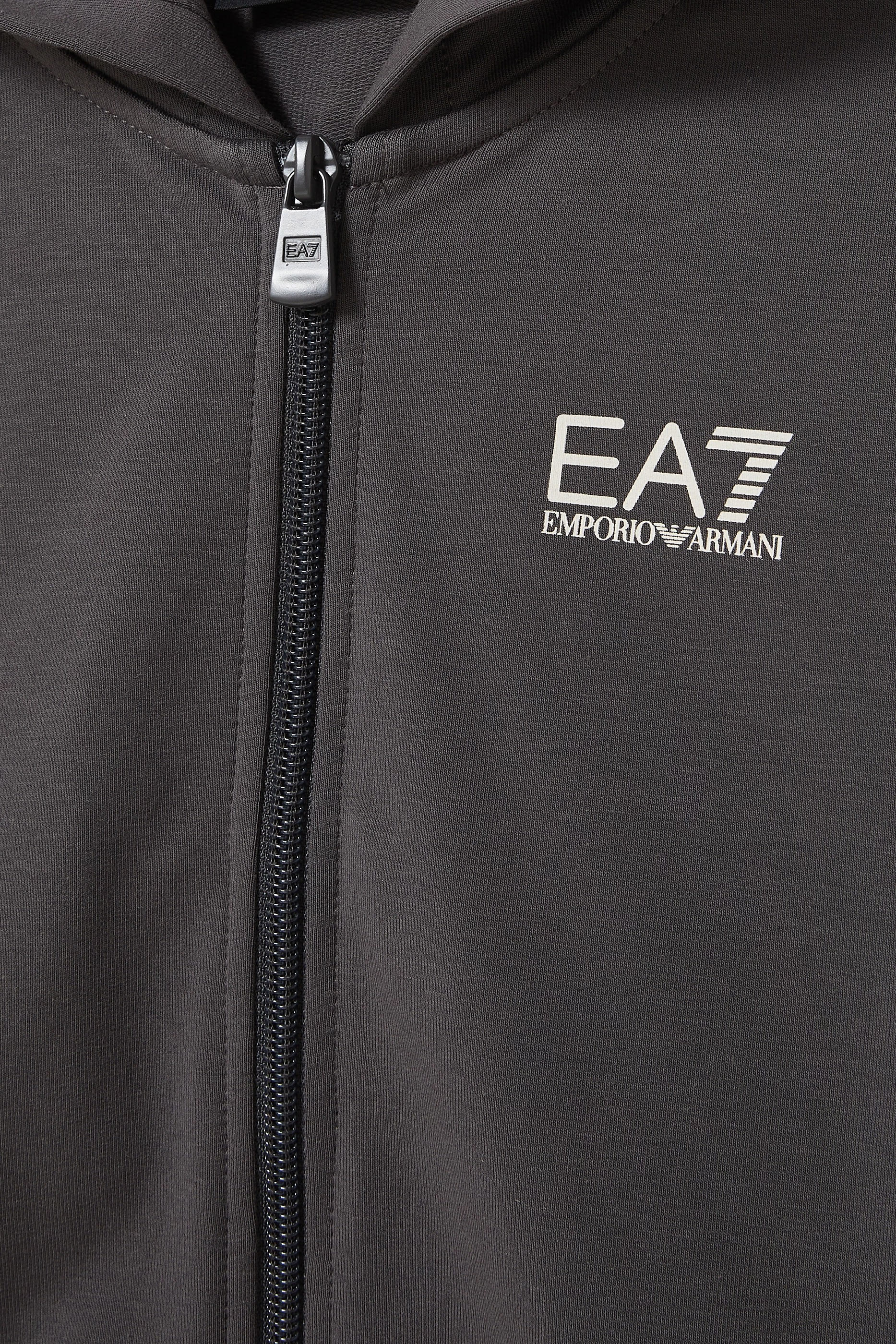 Kids EA7 Zip-Up Hoodie