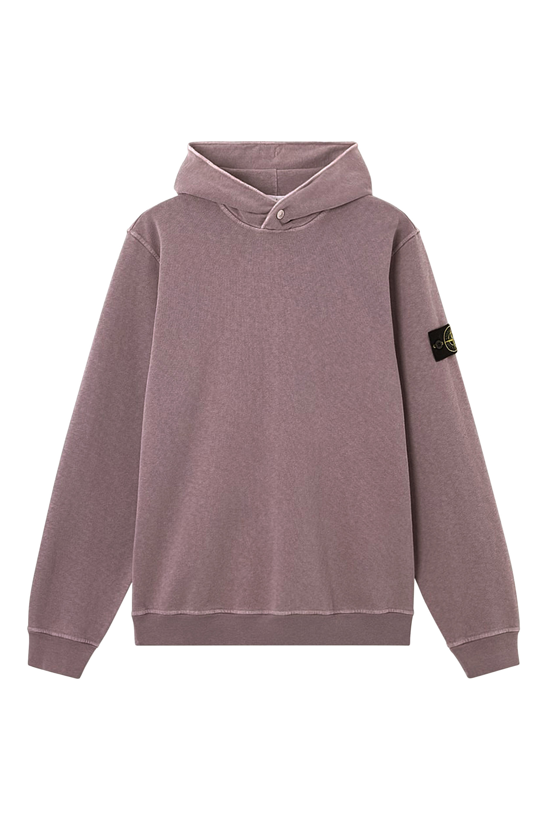 Logo Old Effect Hooded Sweatshirt