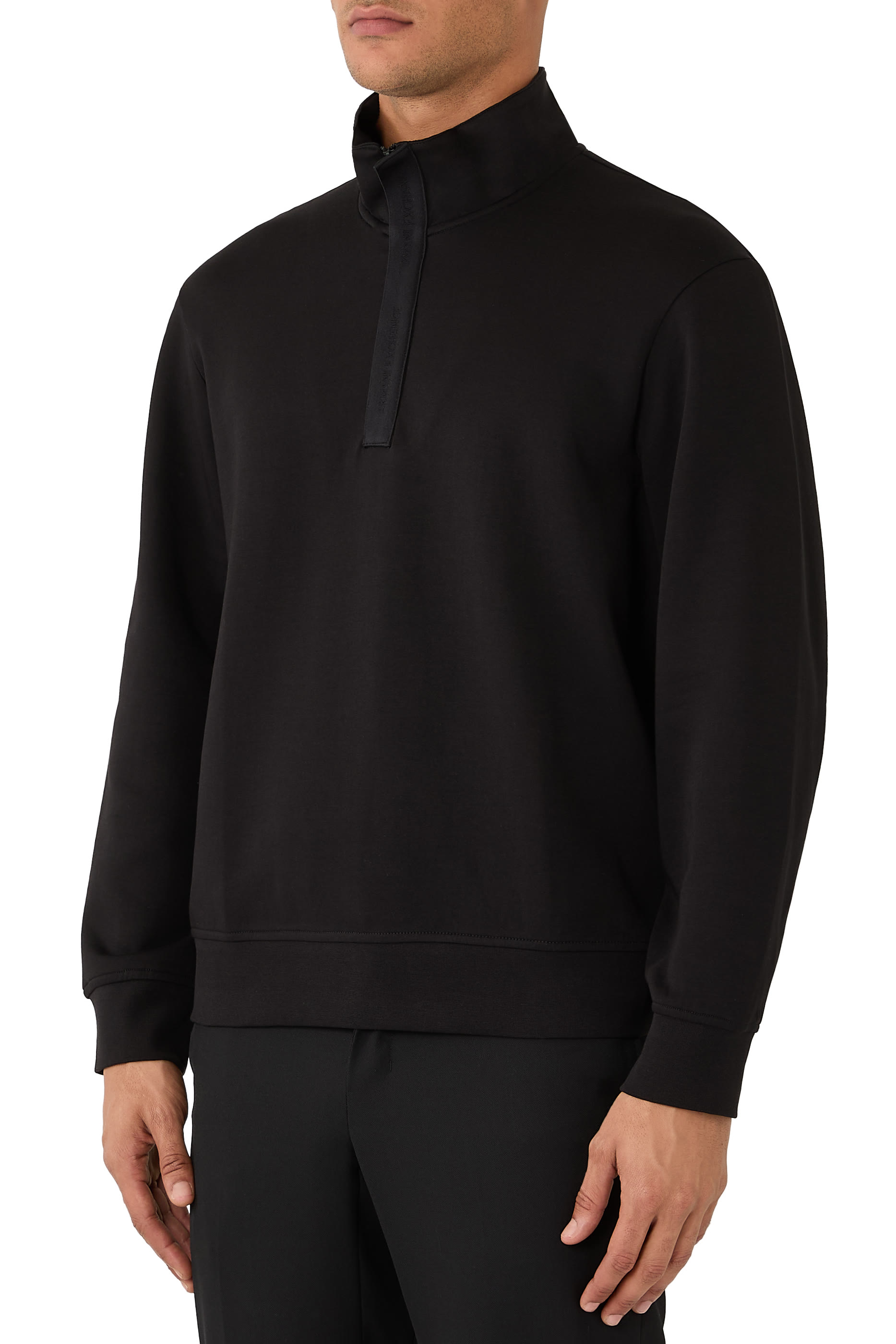 High-Neck Sweatshirt