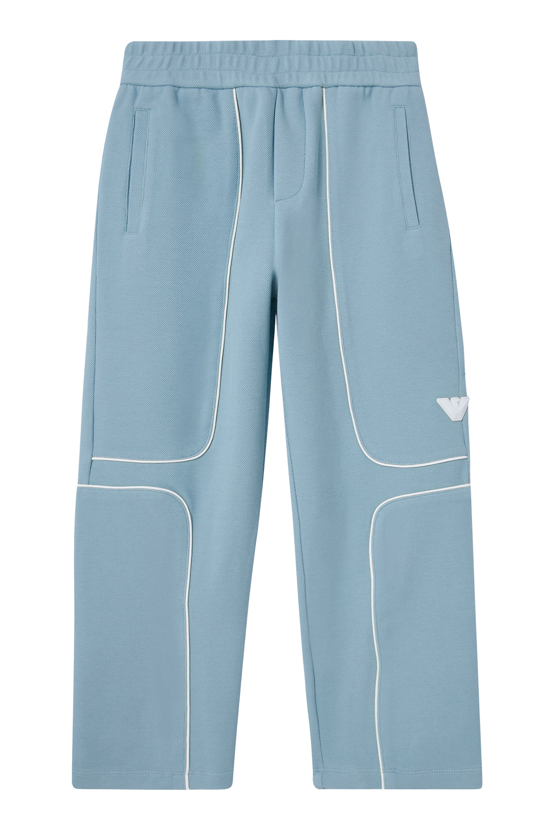 Kids Eagle Logo Piping Detail Trousers