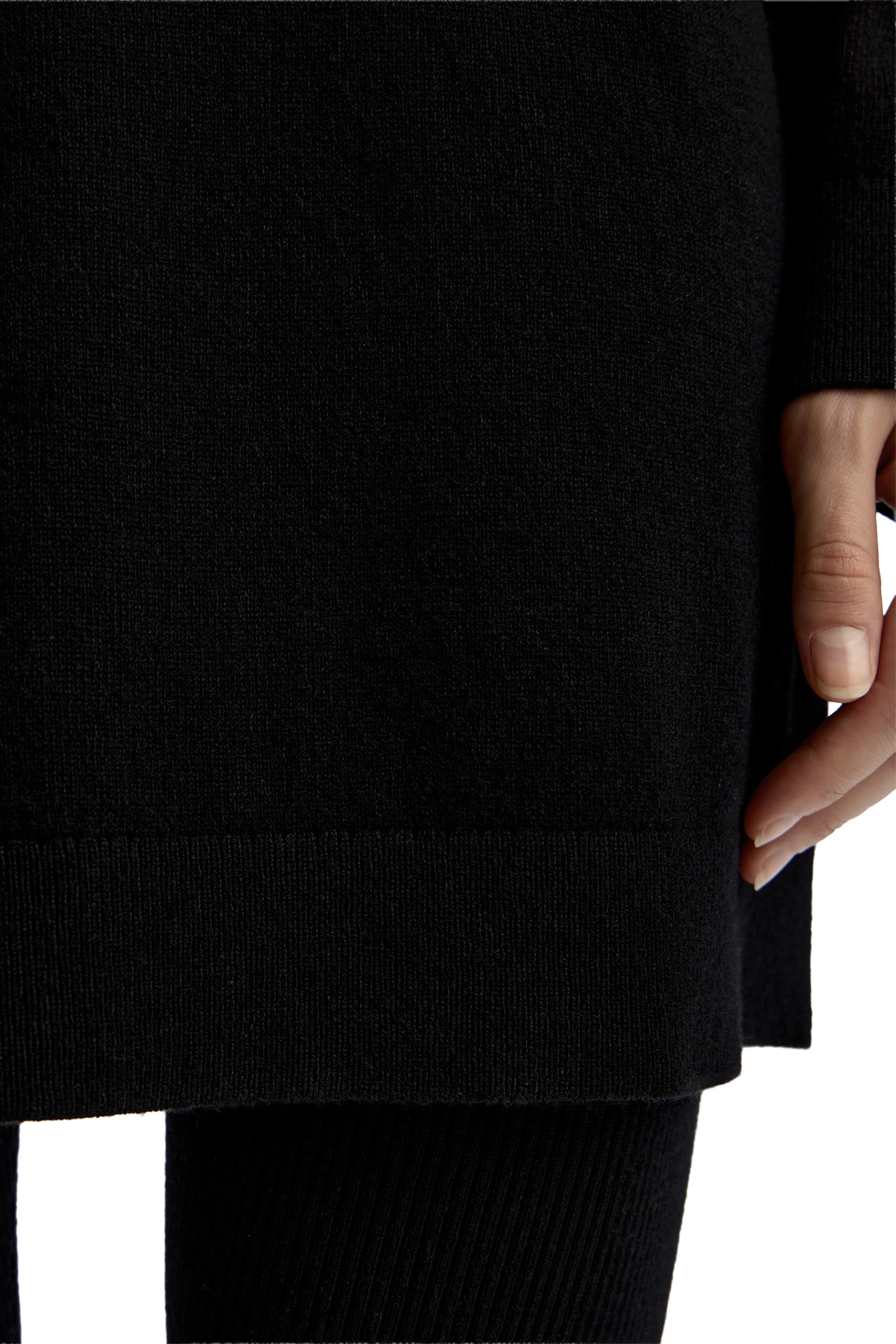 Wool Cashmere Scarf Dress