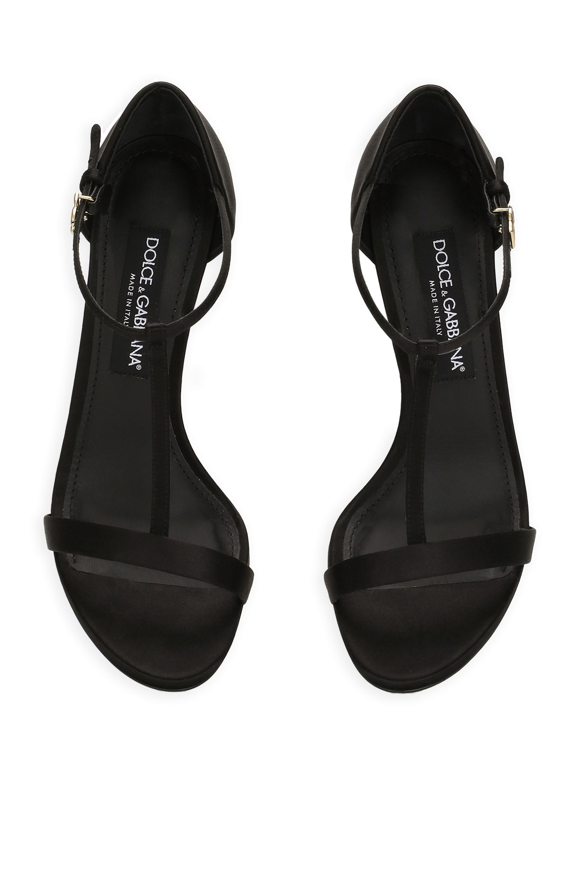 Satin T-Bar 105 Sandals