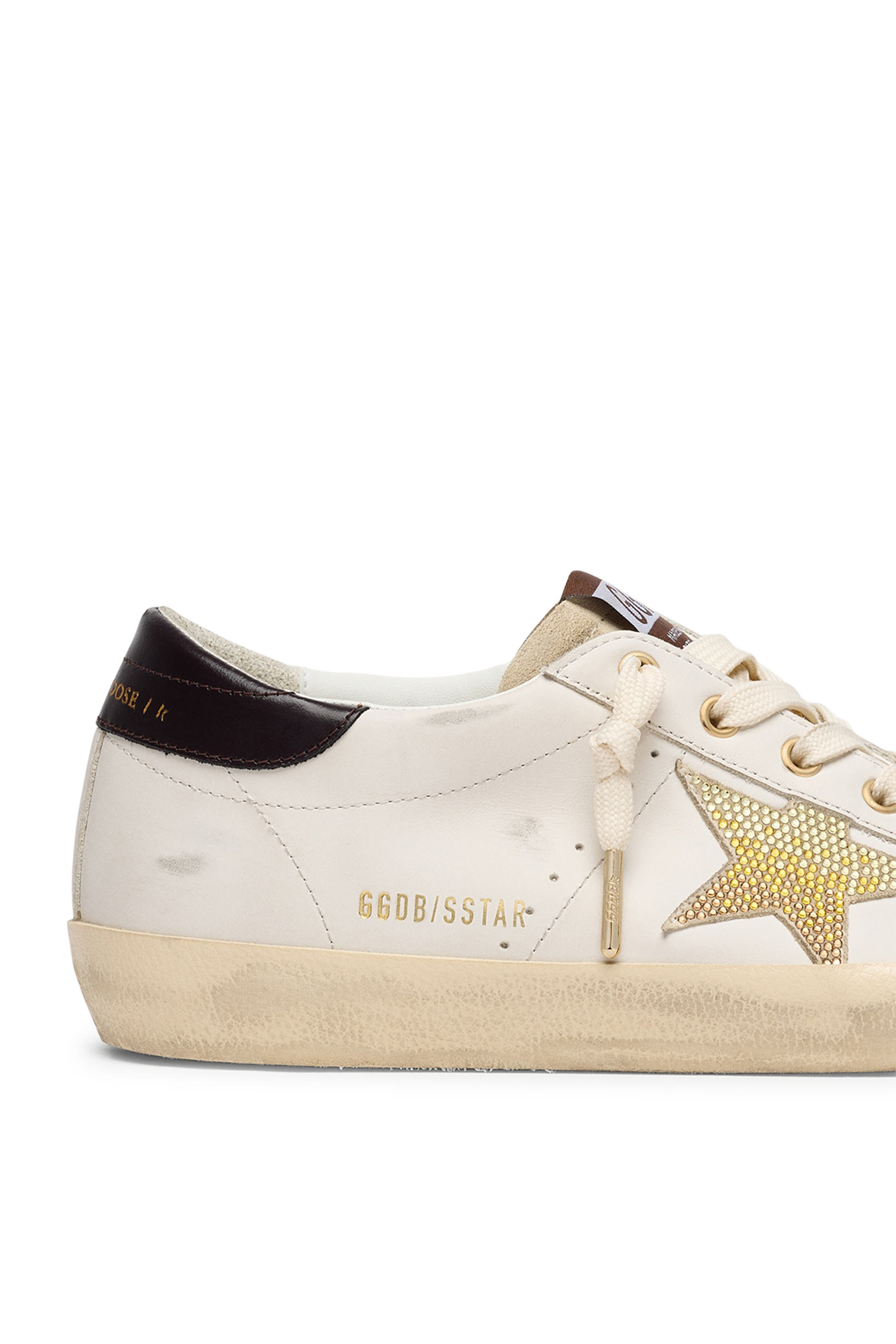 Super-Star Snaekers with Gold Swarovski Star 
