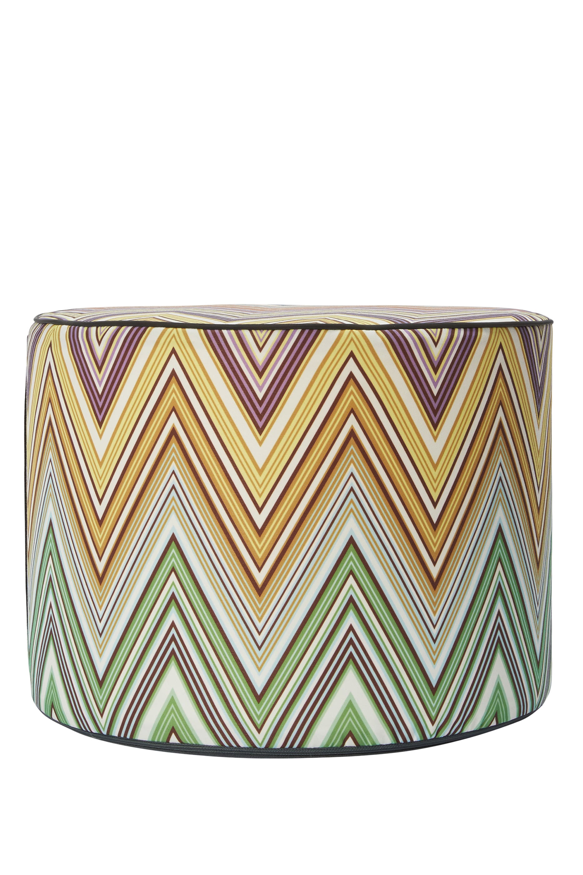 Kew Outdoor Cilindro Pouf 