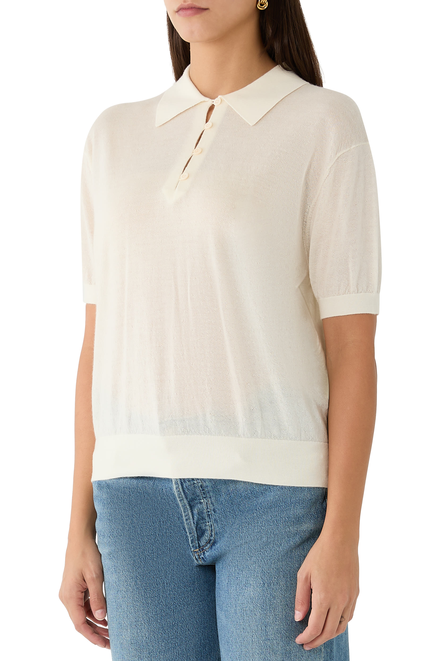 Cashmere Polo Shirt 