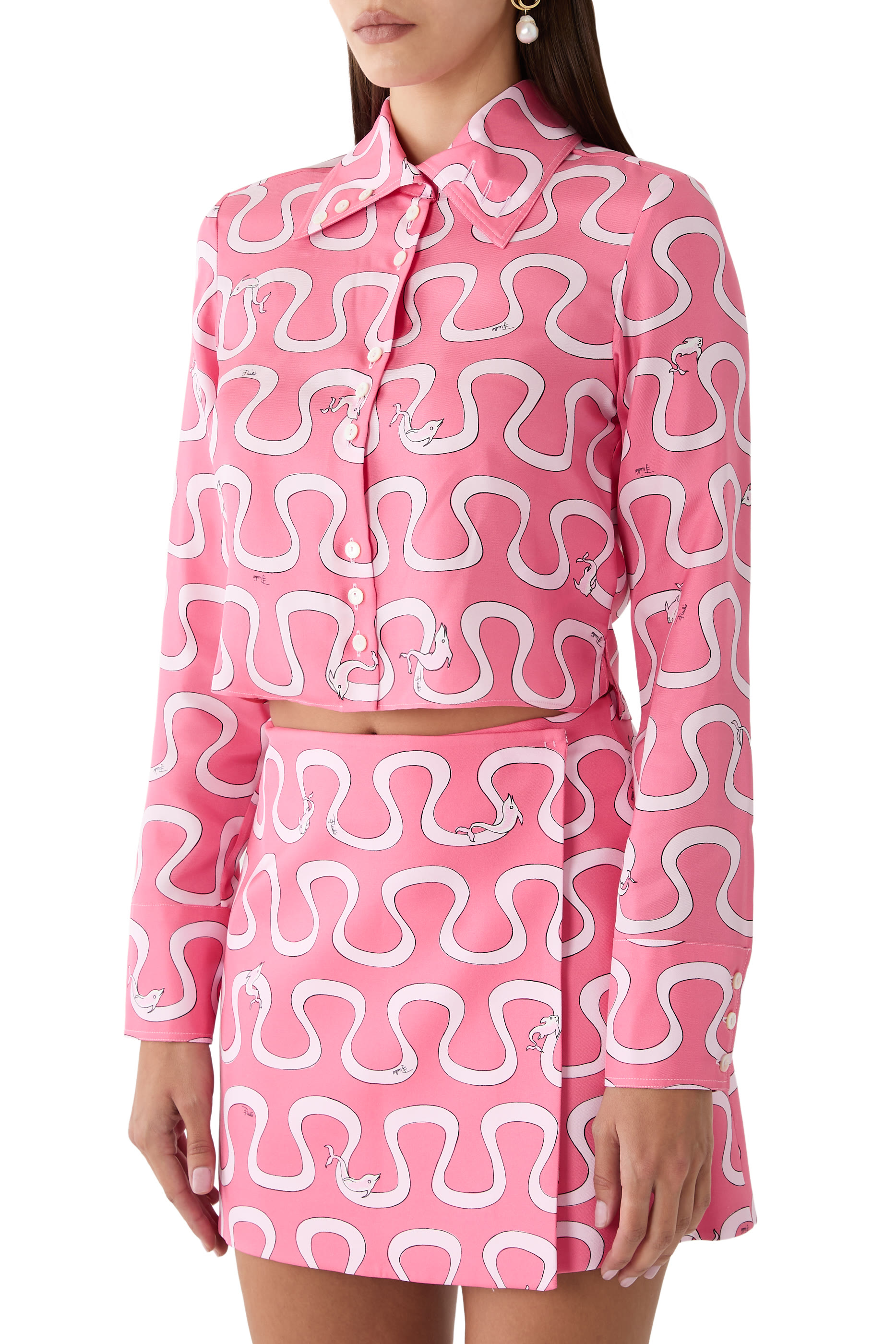 Onda Silk Long Sleeve Shirt 