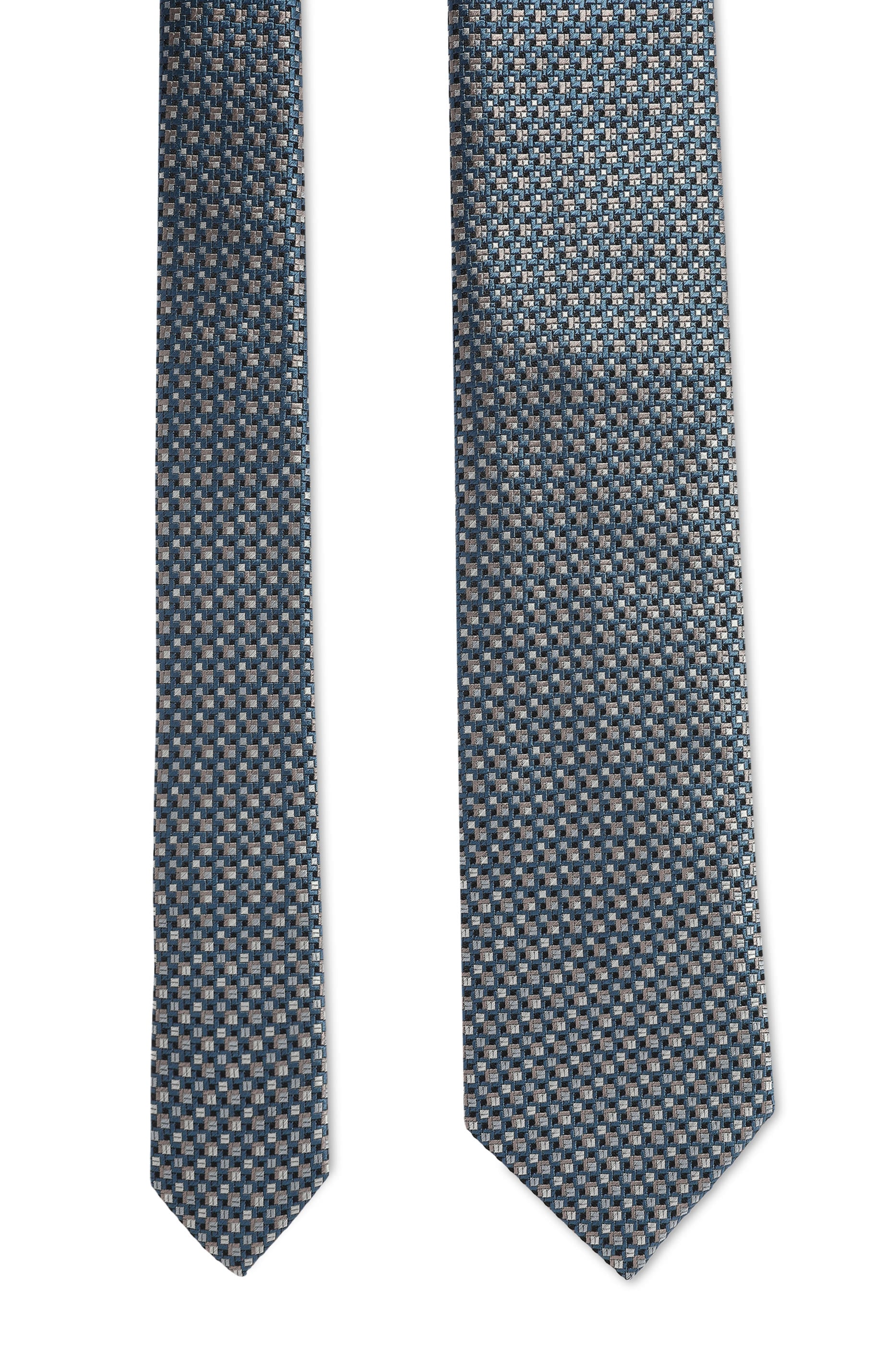 Dégradé Jacquard Silk Tie
