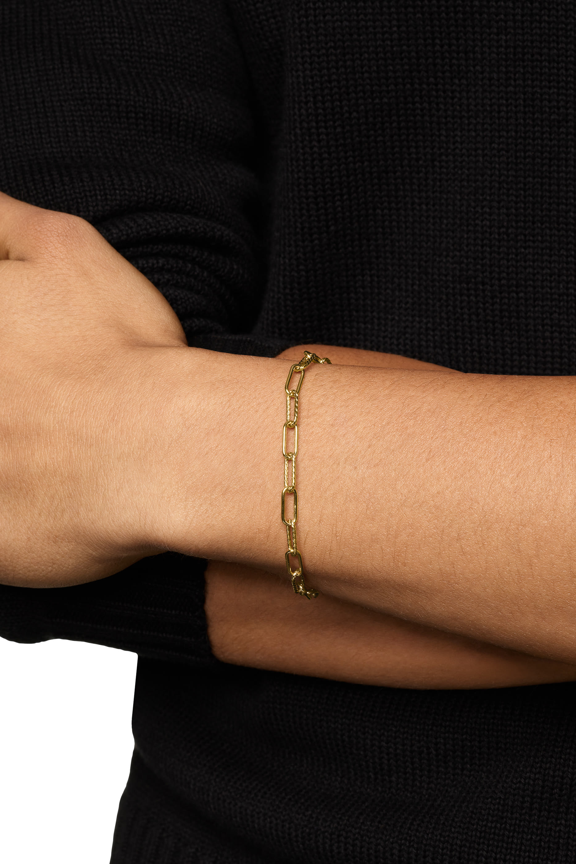 DY Madison® Chain Bracelet, 18k Yellow Gold