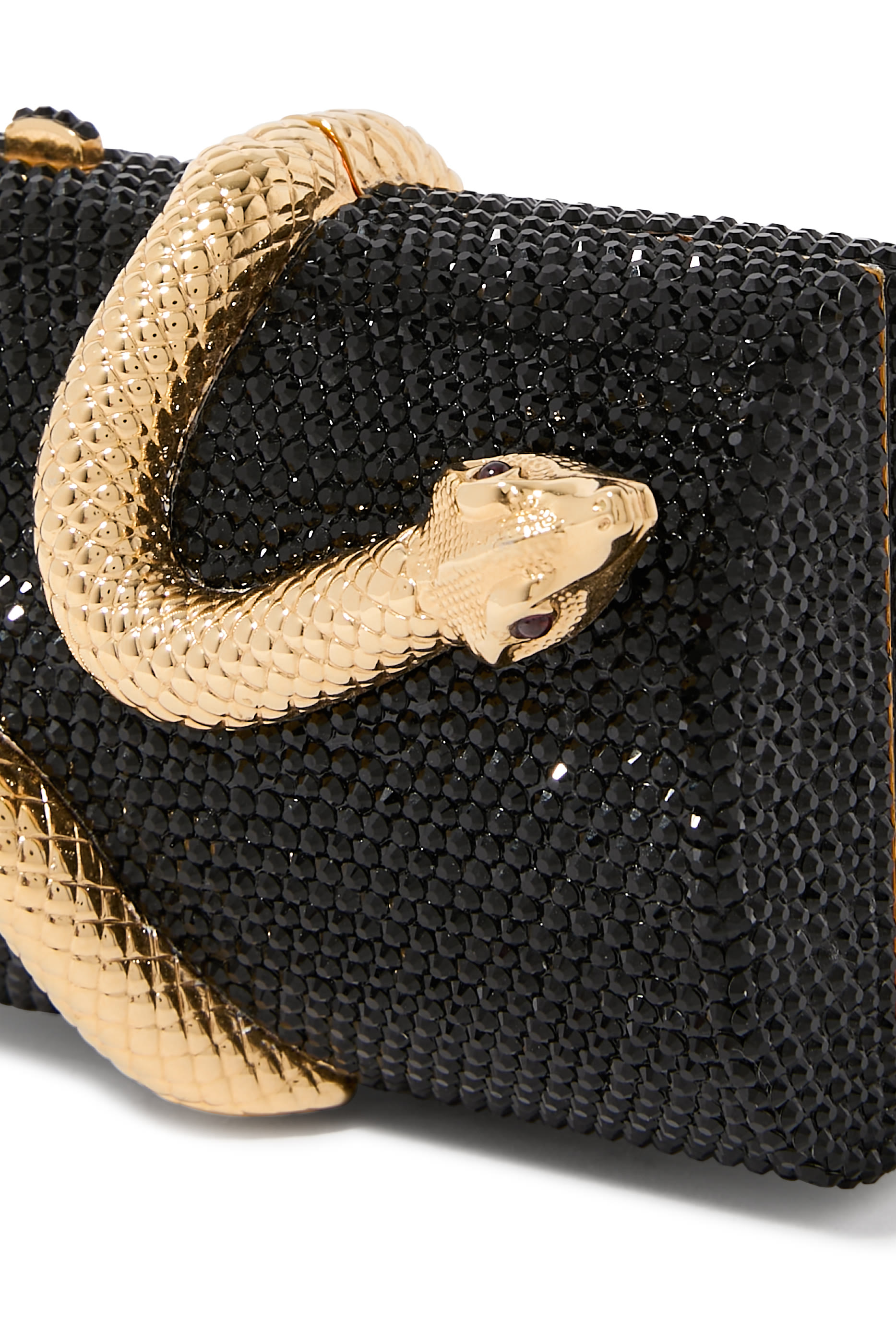  Spiral Snake Crystal Clutch 