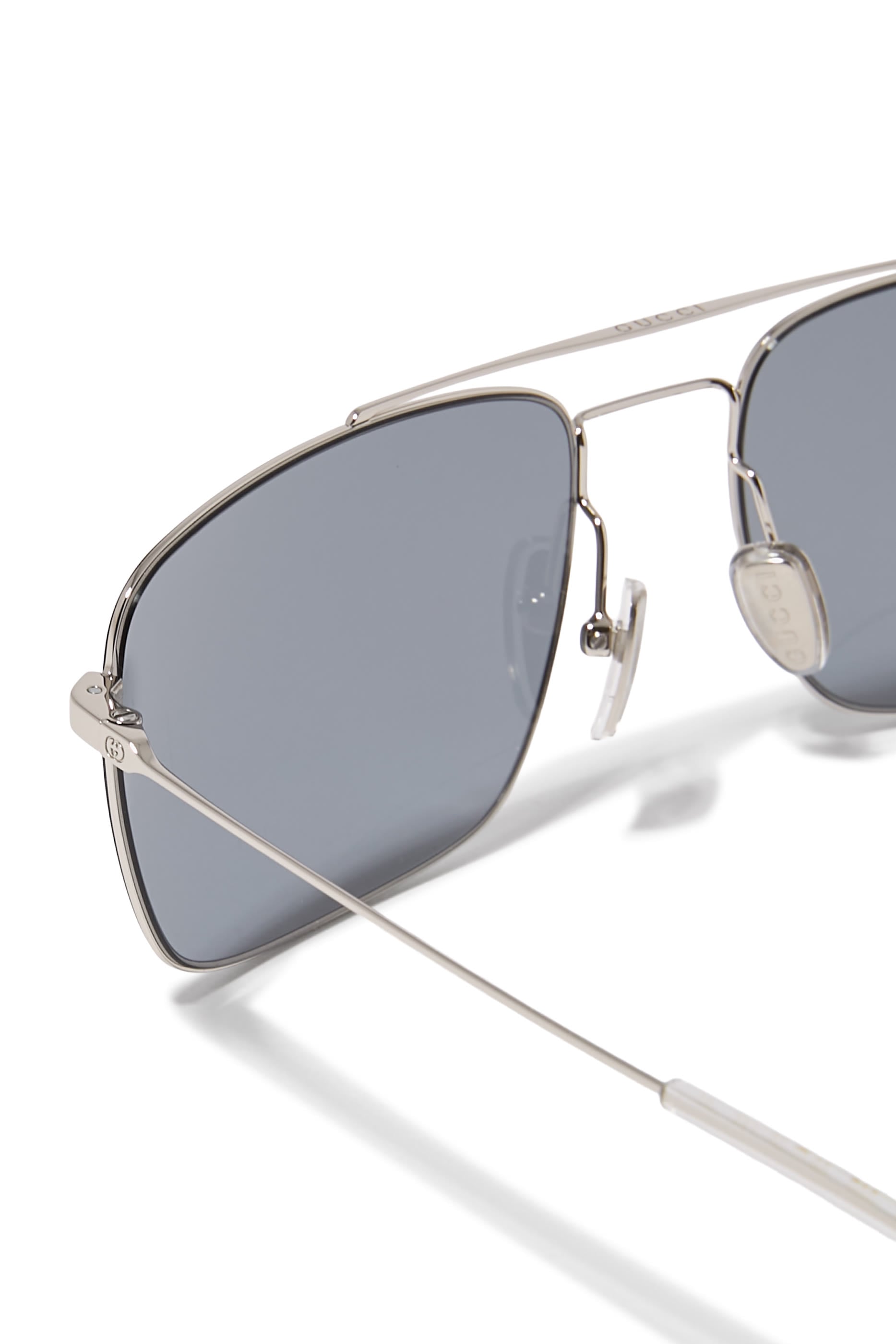 Geometric-Frame Sunglasses