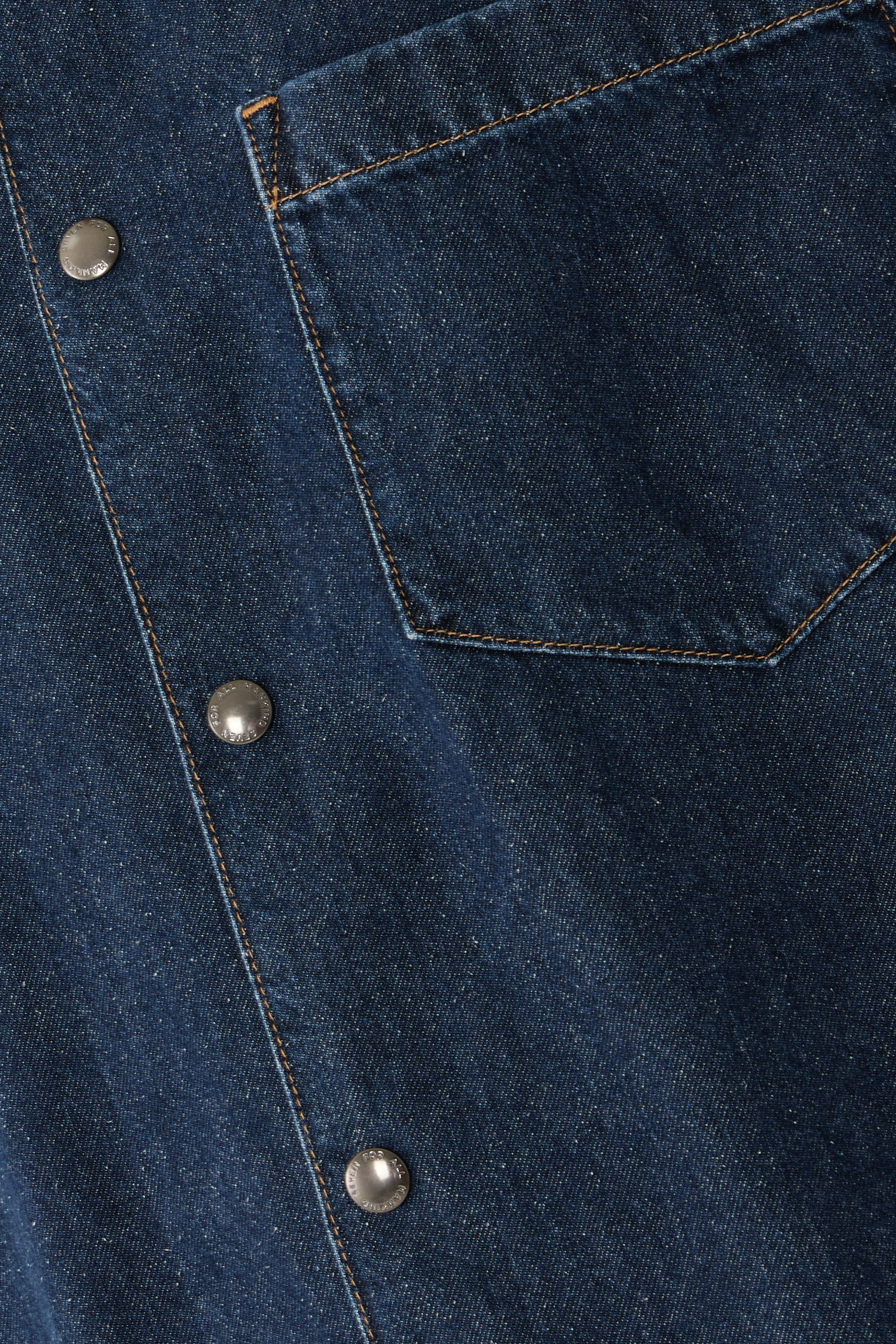 Silk Denim Overshirt