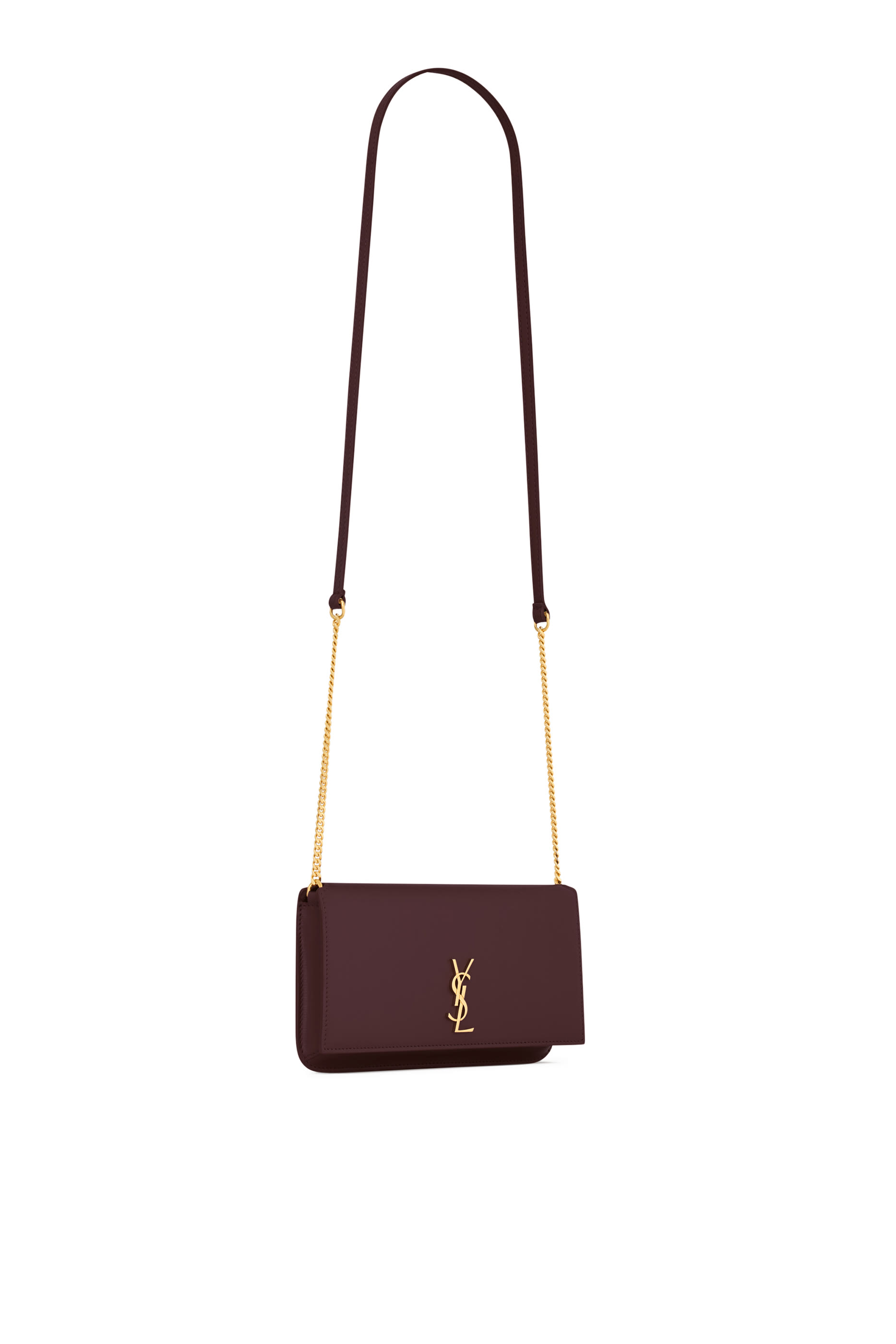 Cassandre Phone Holder in Smooth Leather