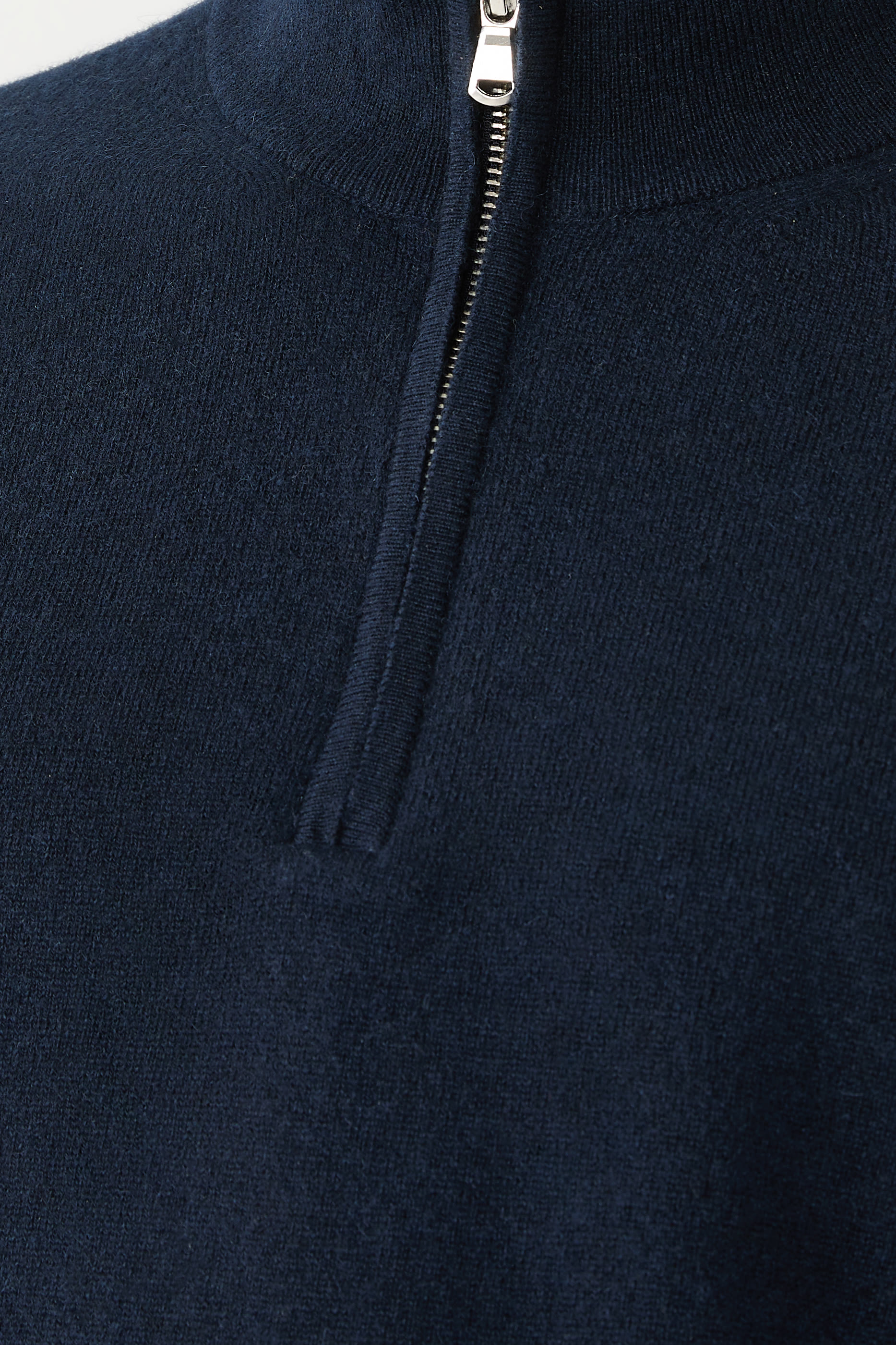 Cashmere Half Zip Jumper