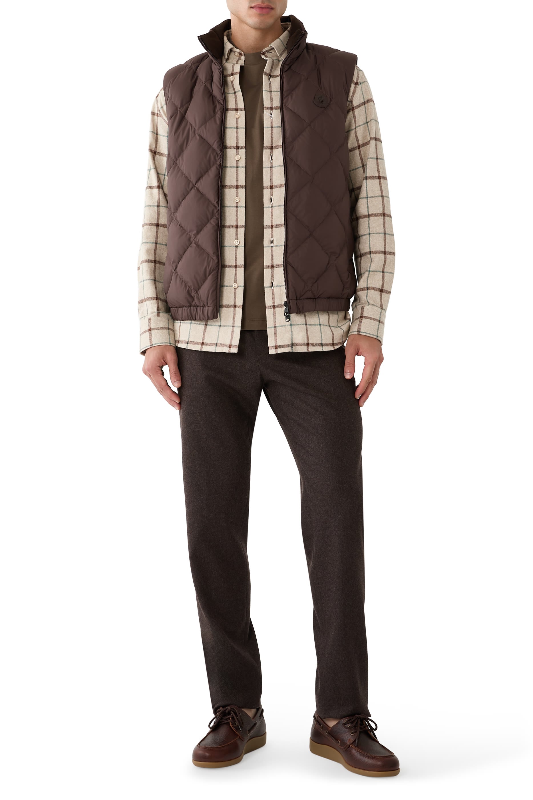 Chobe Diamond Quilted Down Vest
