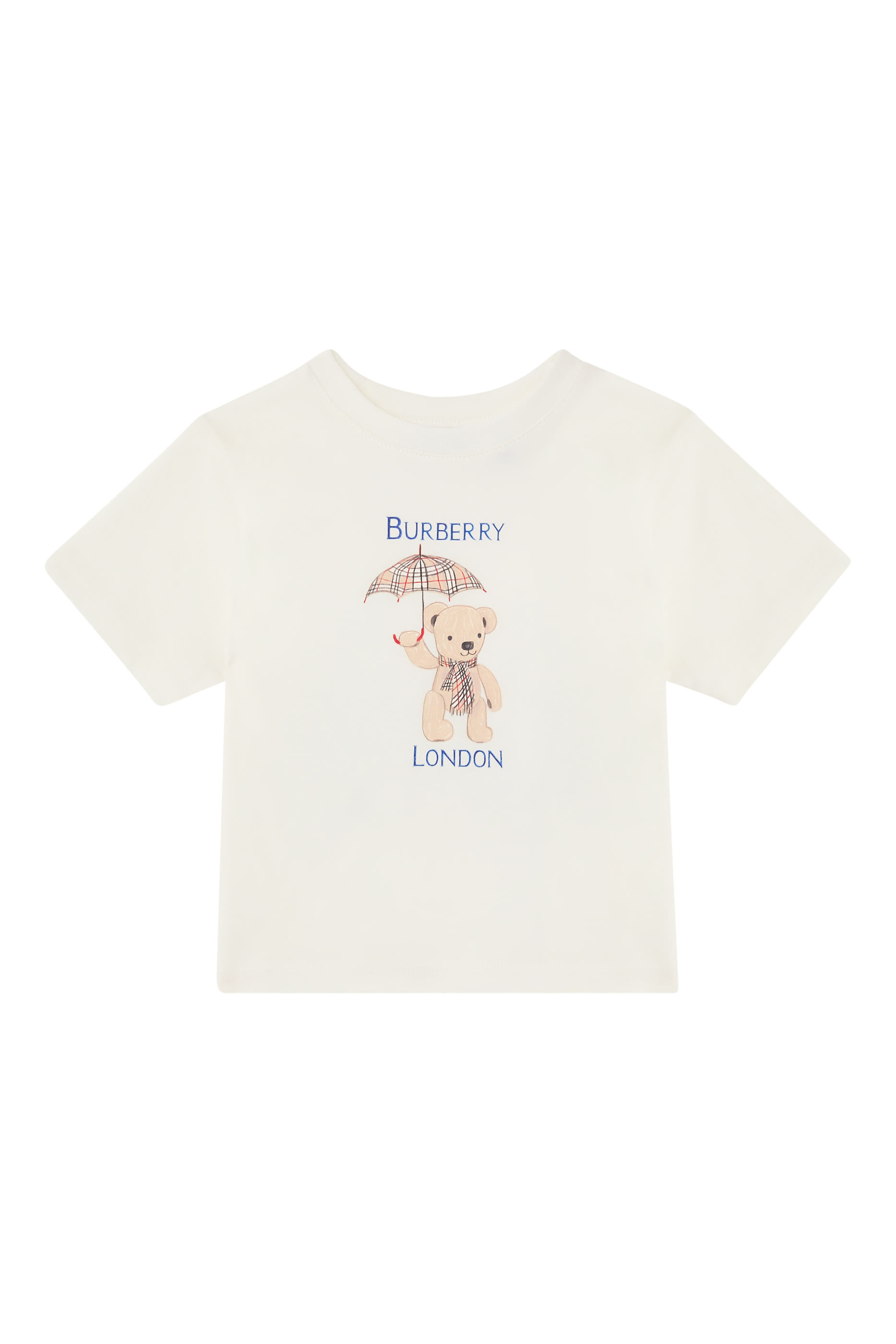 Kids London Bear Cotton T-Shirt