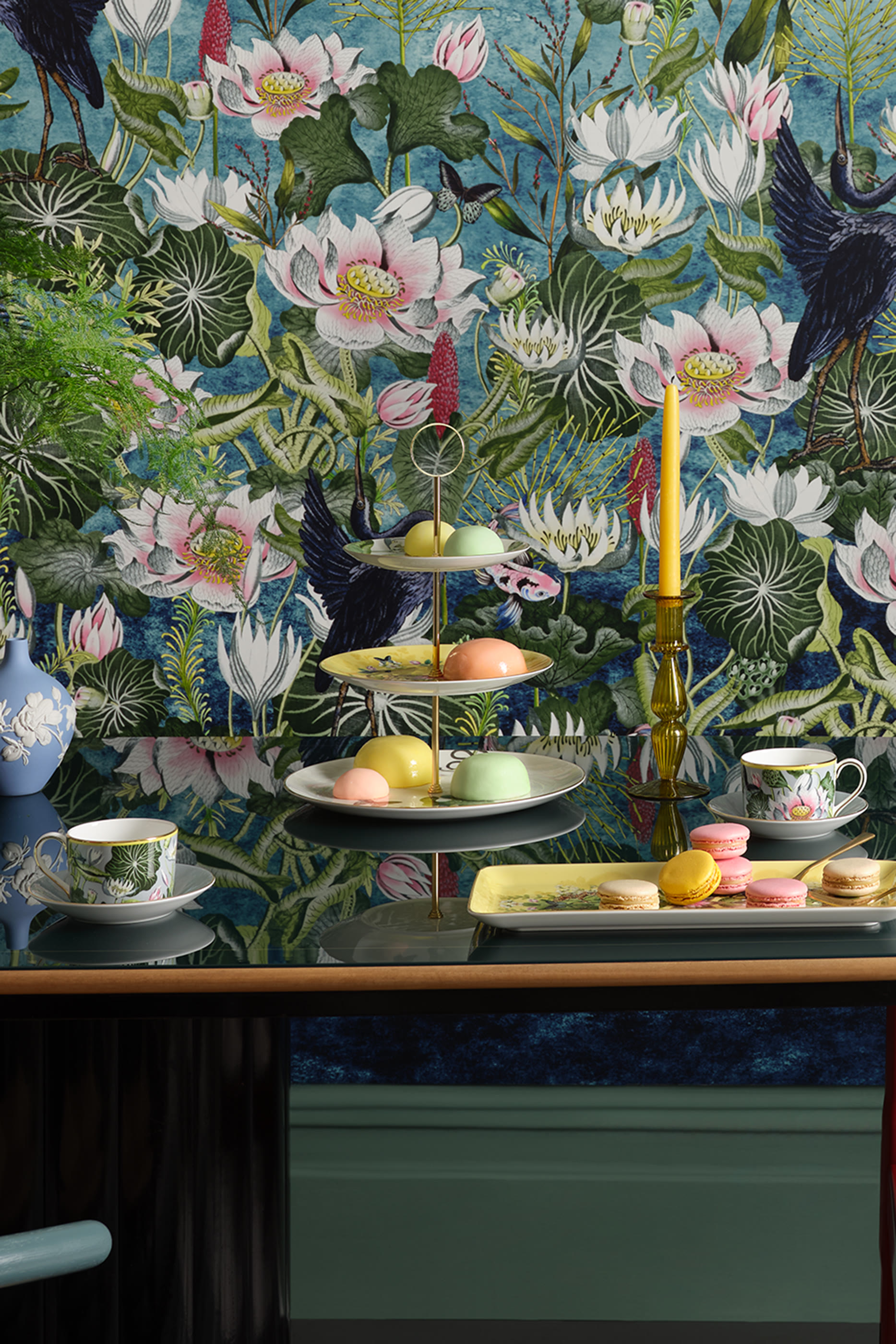 Wonderlust Waterlily Teacup & Saucer