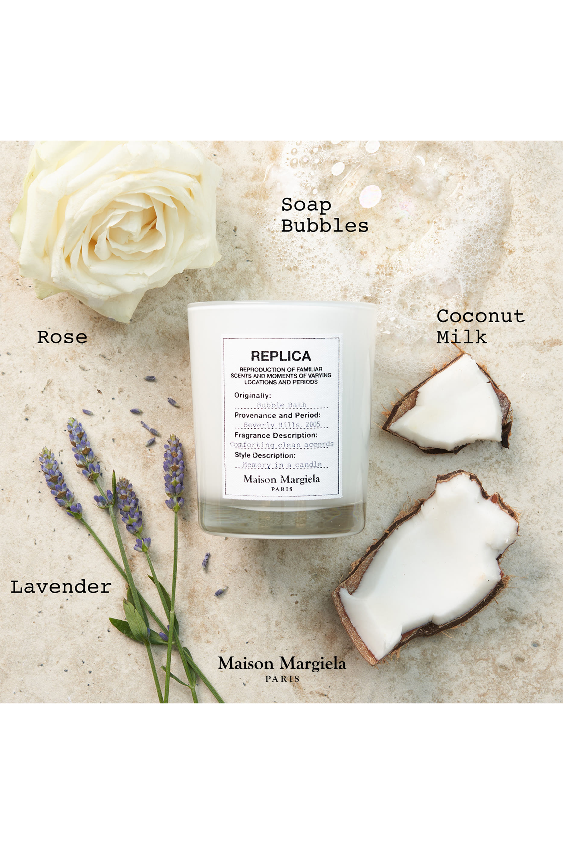 Replica Bubble Bath Candle