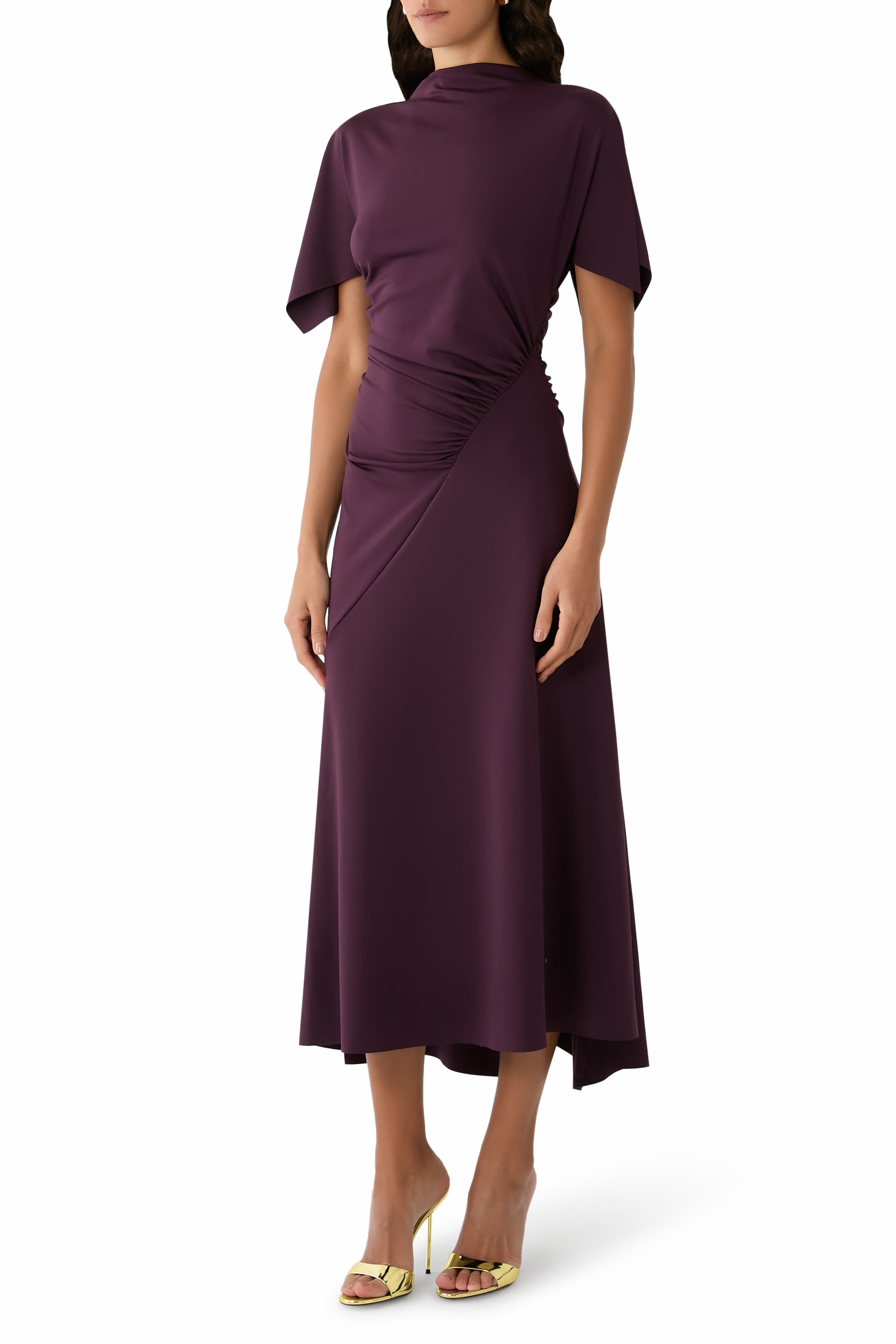 Cap Sleeve Maxi Dress