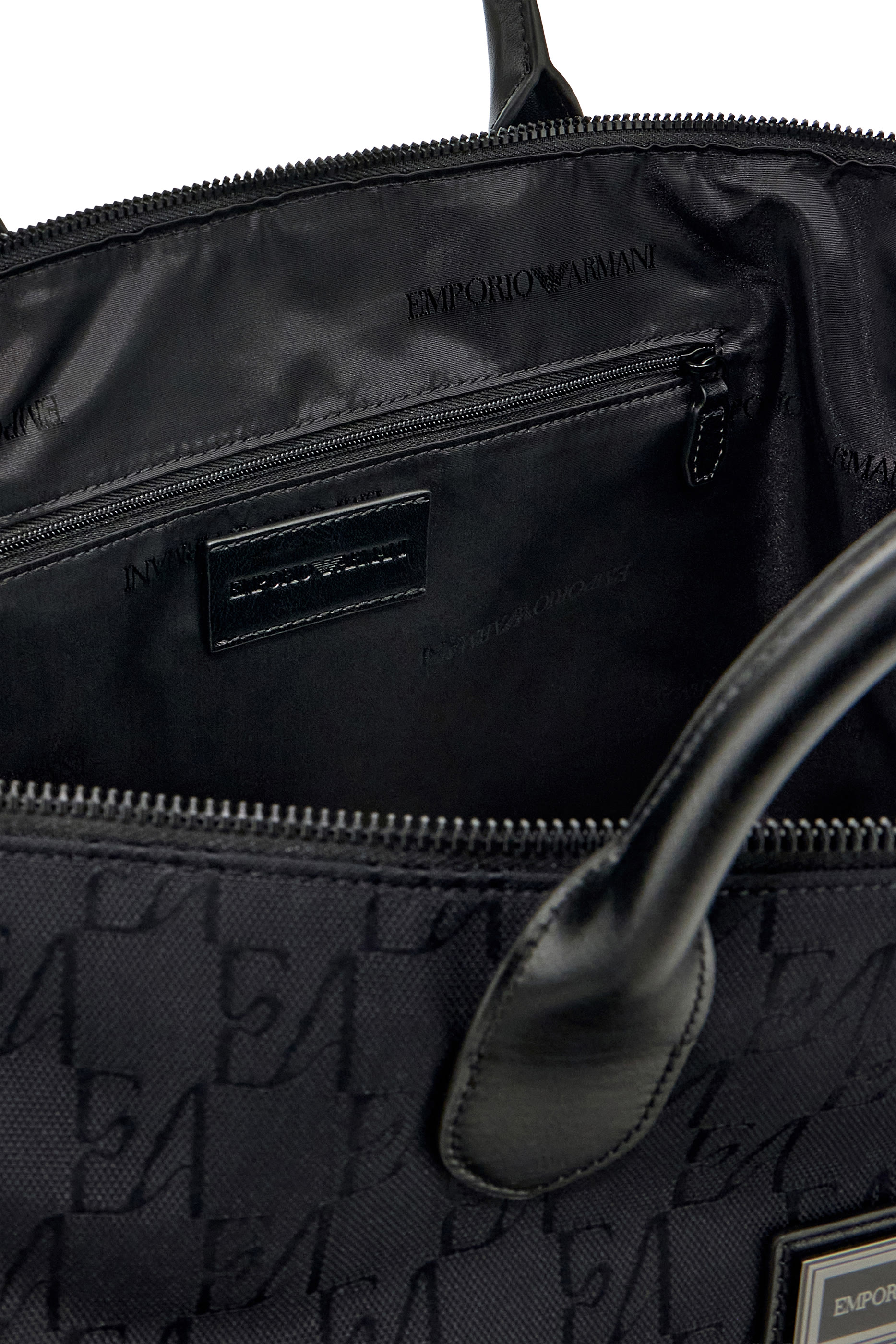 Monogram Pattern Tote Bag
