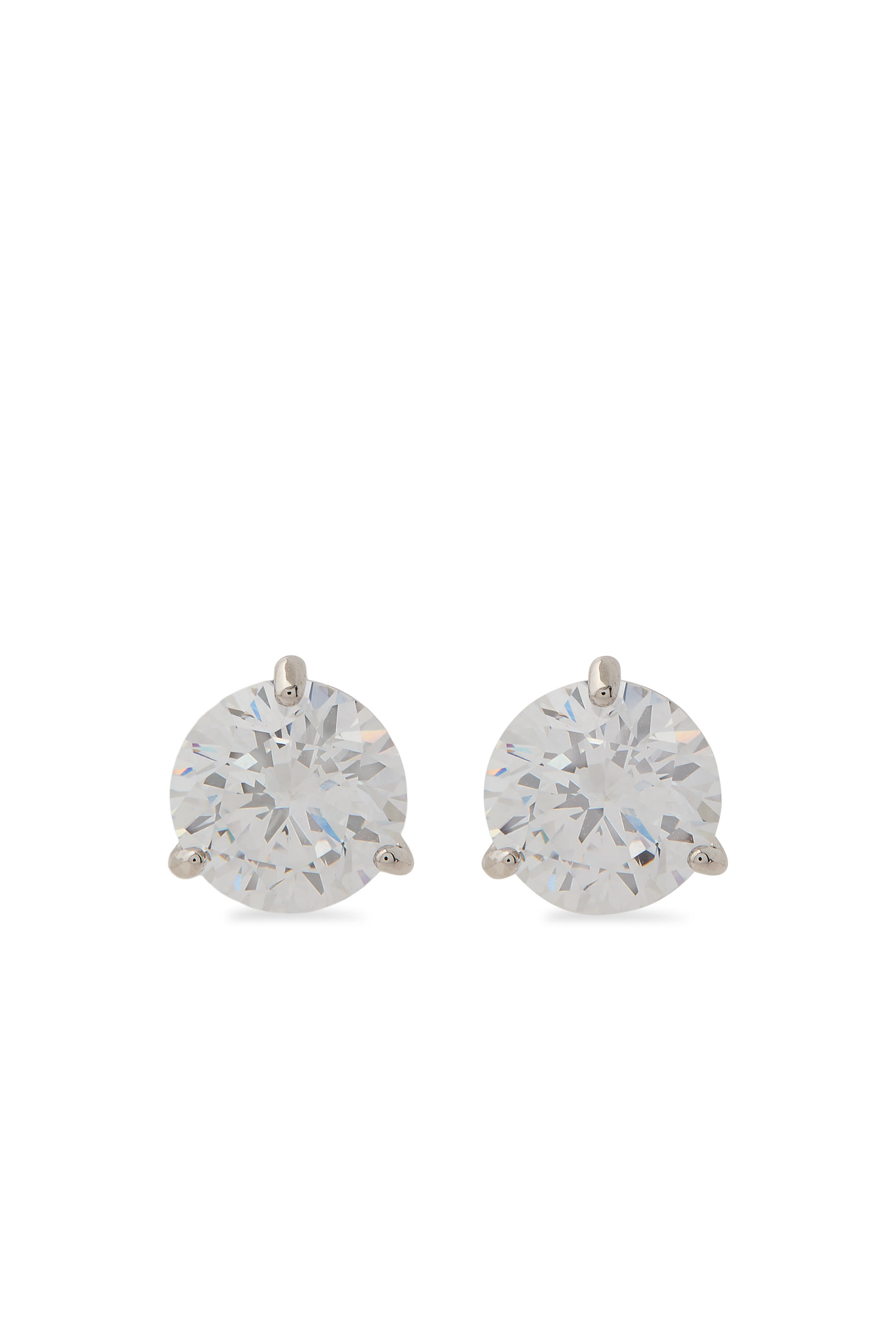 Trio Prong Studs 