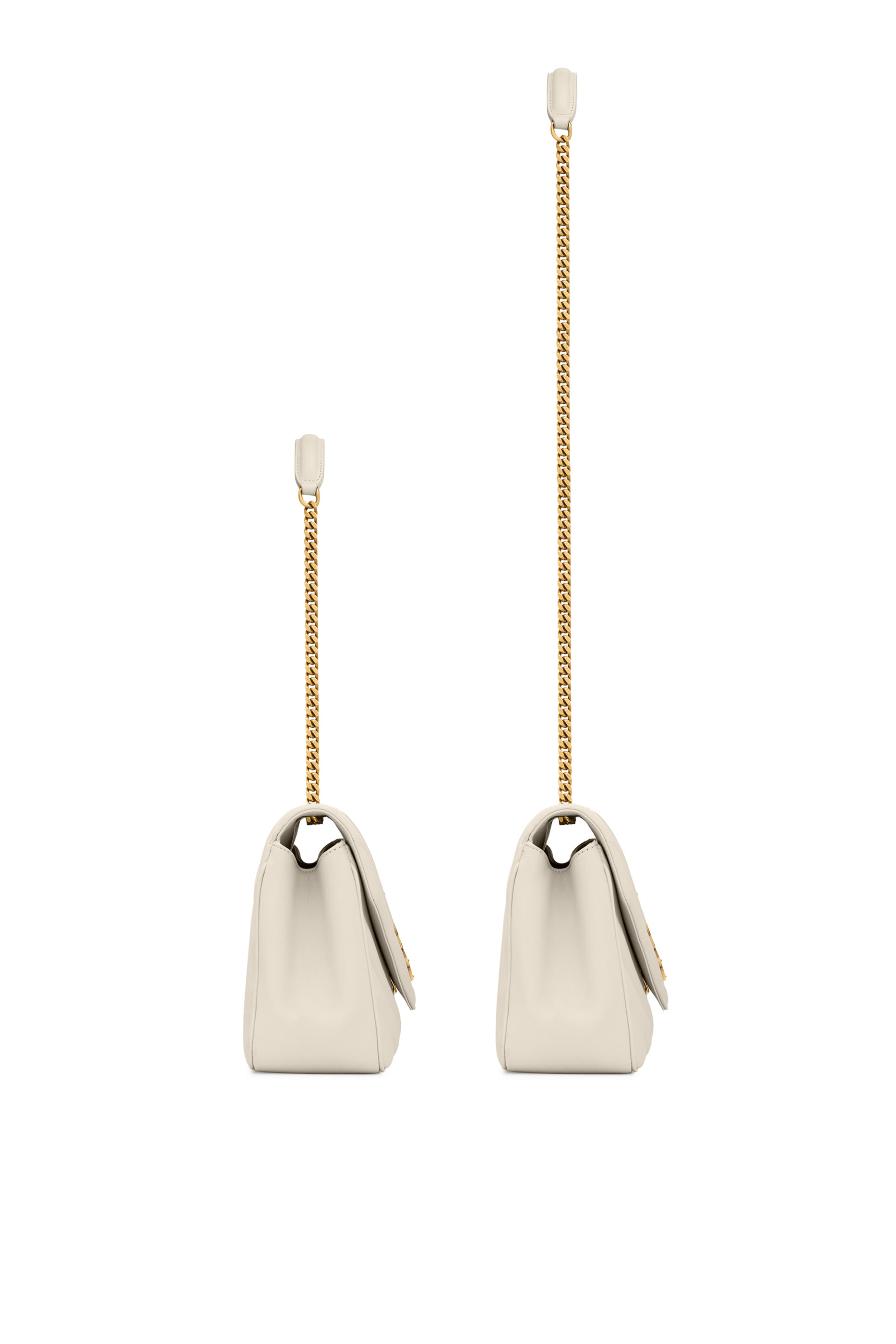  Loulou Medium Chain Bag In Matelass&eacute; Lambskin 