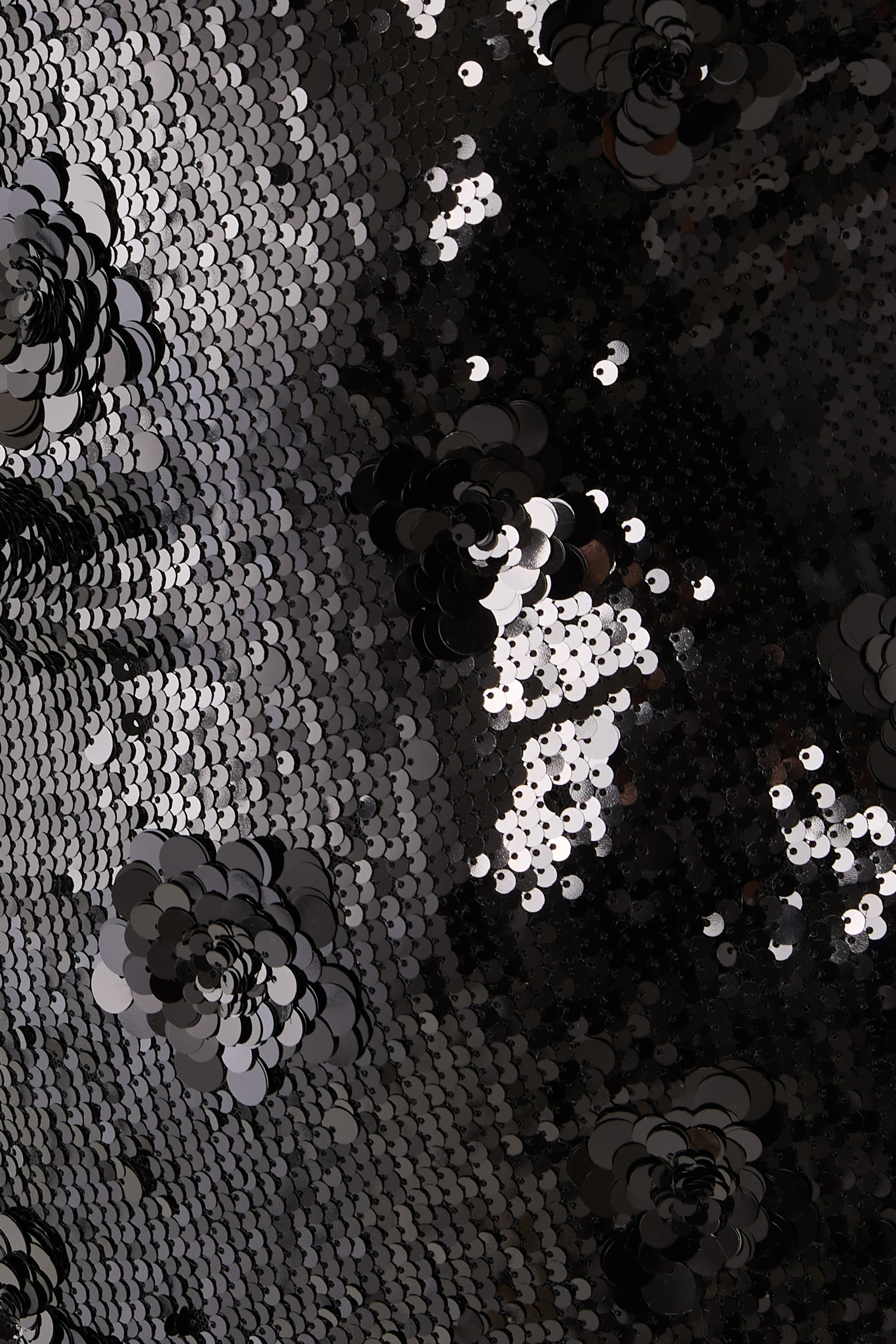 Sequin Embellished Evening Gown