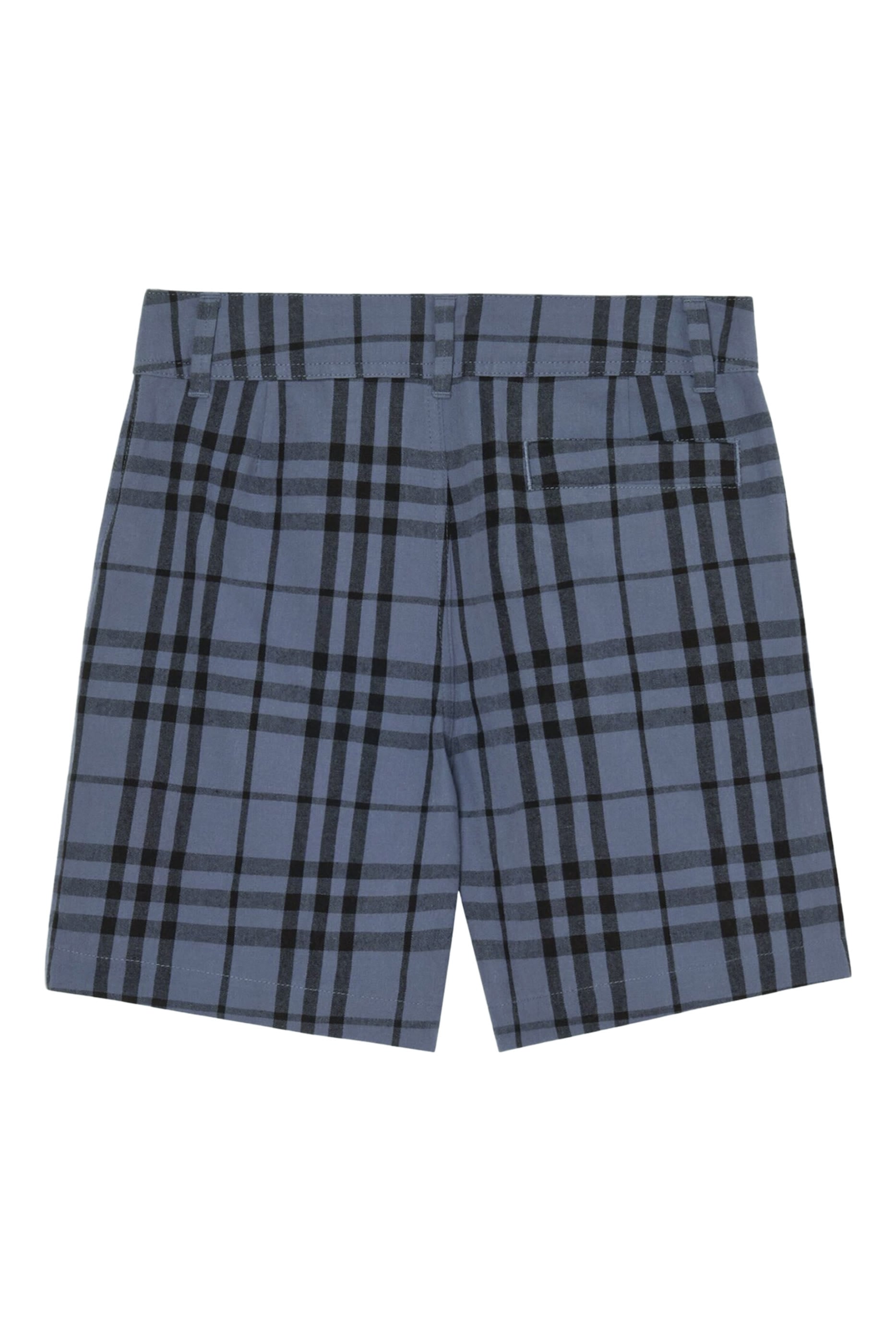 Kids Logo Check Shorts