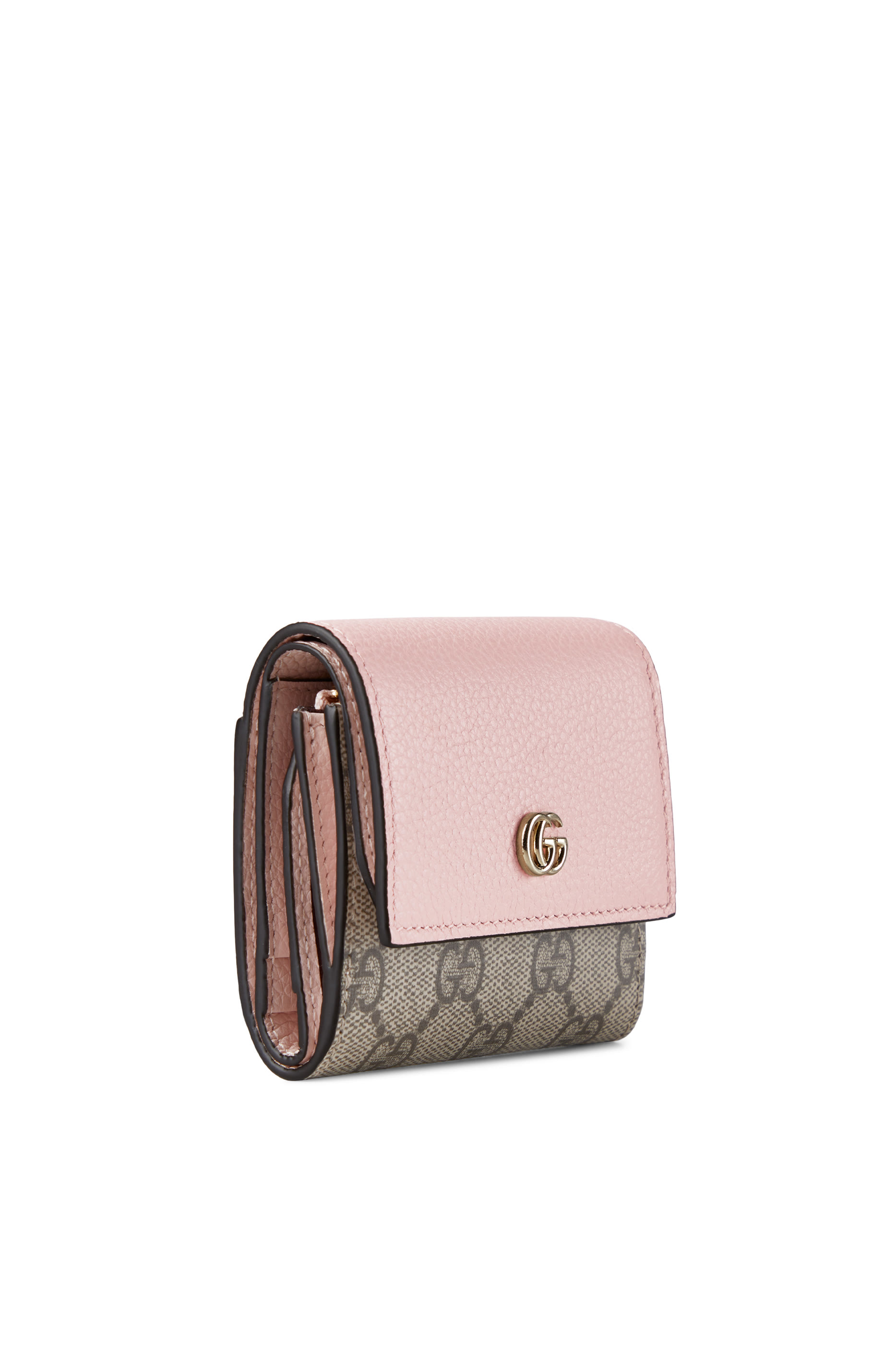 Bi-Colour GG Marmont Mini Wallet